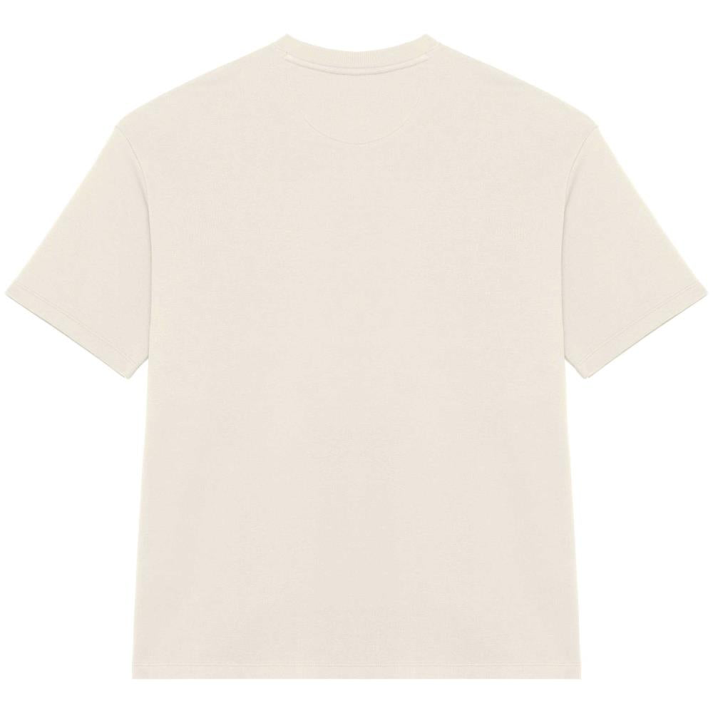 Ecologisch oversized uniseks T-shirt French Terry