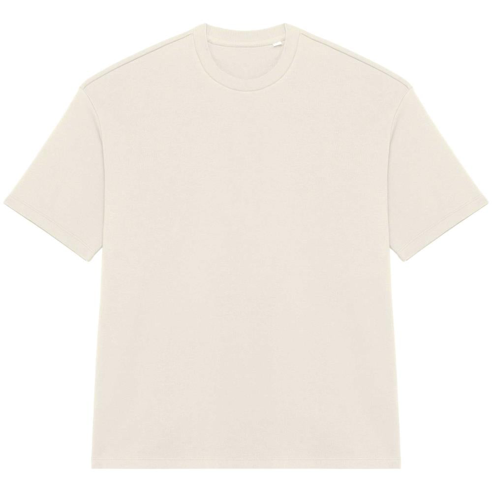 Ecologisch oversized uniseks T-shirt French Terry