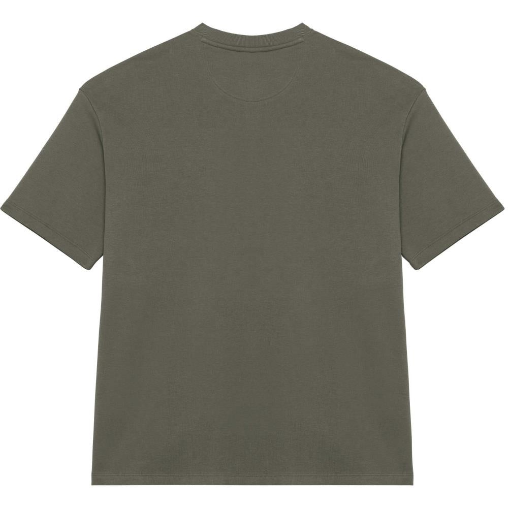 Ecologisch oversized uniseks T-shirt French Terry
