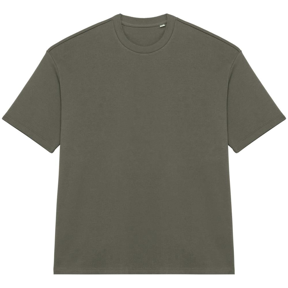 Ecologisch oversized uniseks T-shirt French Terry