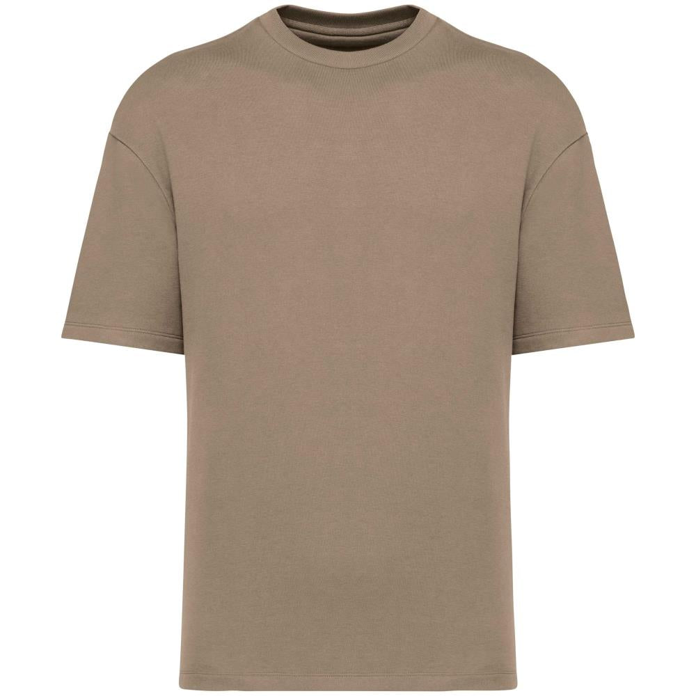 Ecologisch oversized uniseks T-shirt French Terry