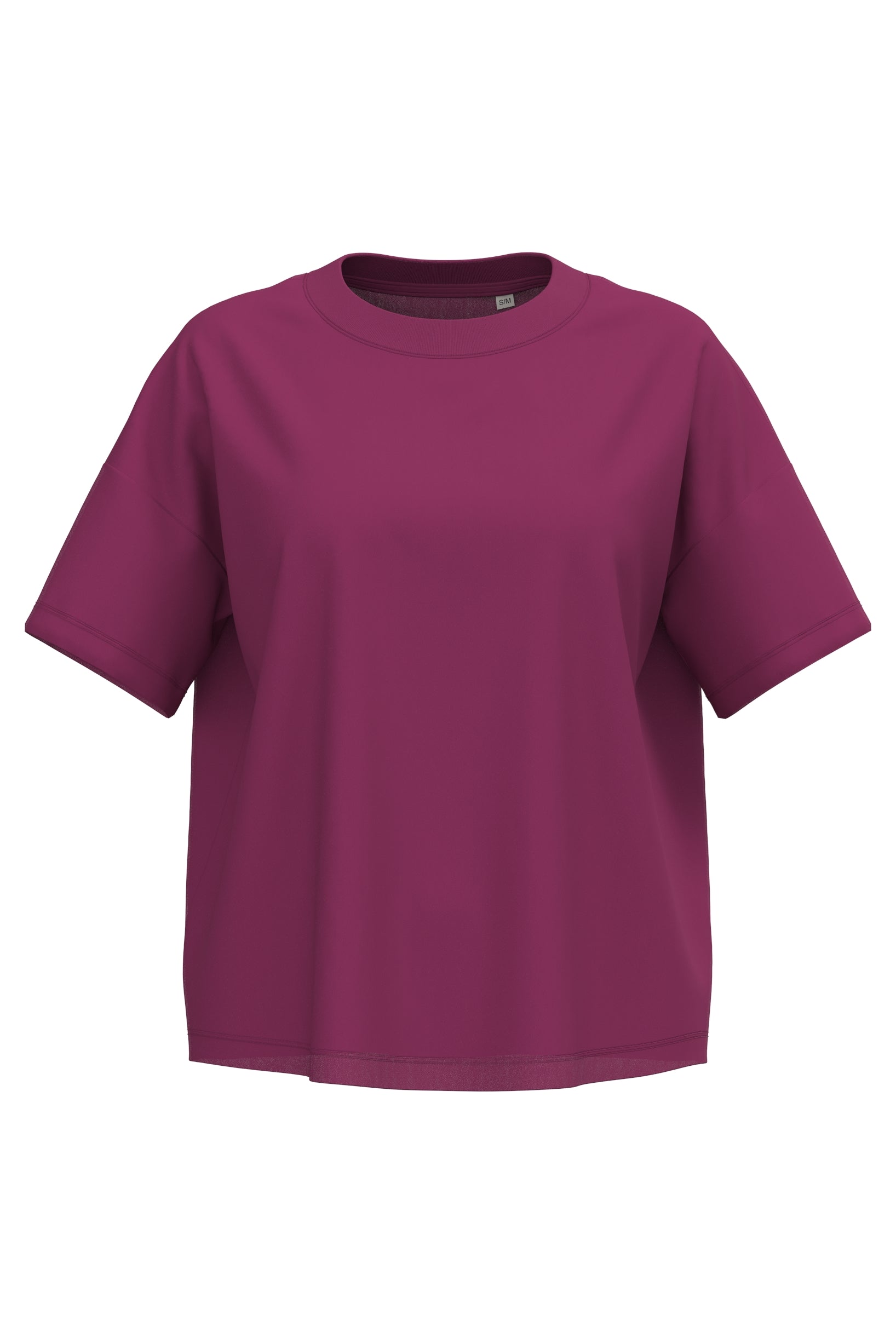 Ecologisch oversized dames-T-shirt
