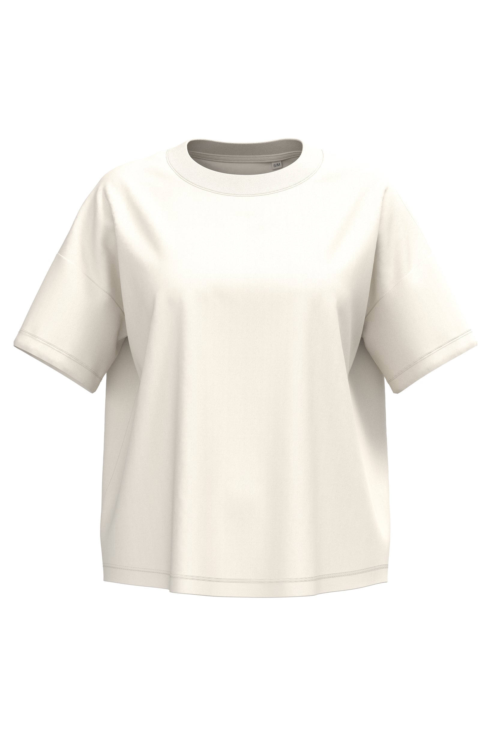 Ecologisch oversized dames-T-shirt