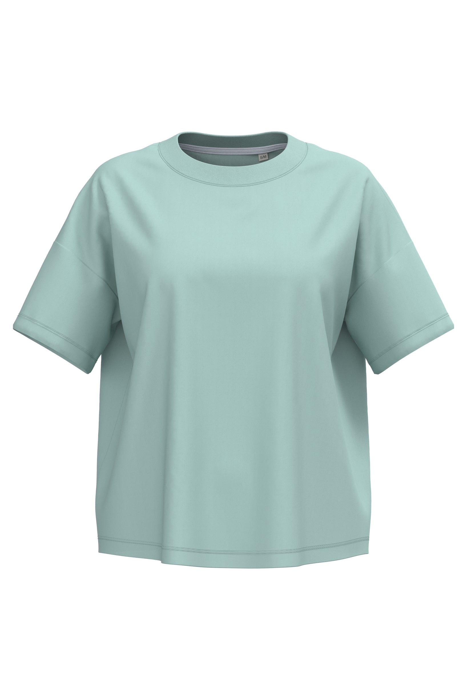 Ecologisch oversized dames-T-shirt