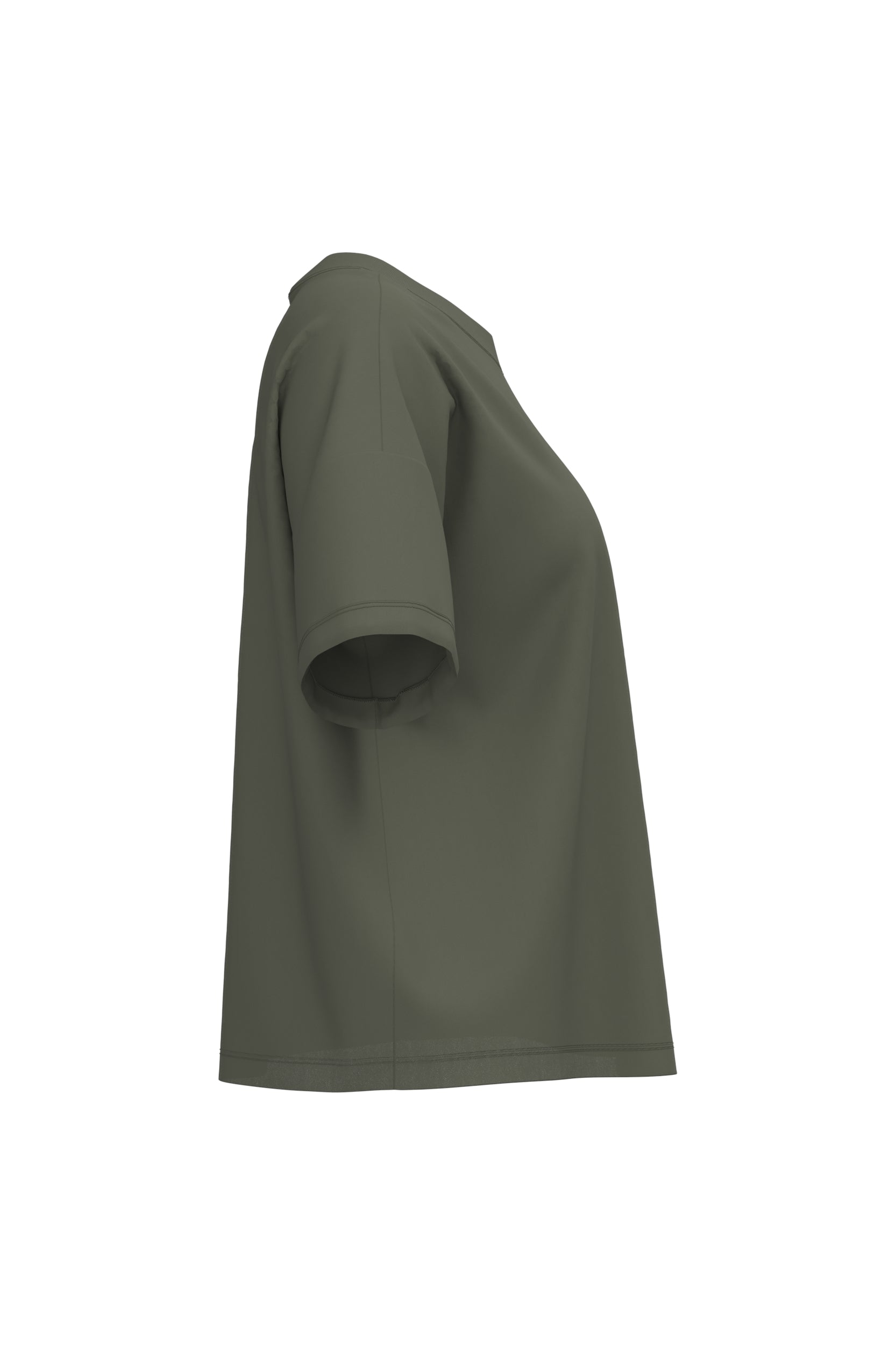 Ecologisch oversized dames-T-shirt