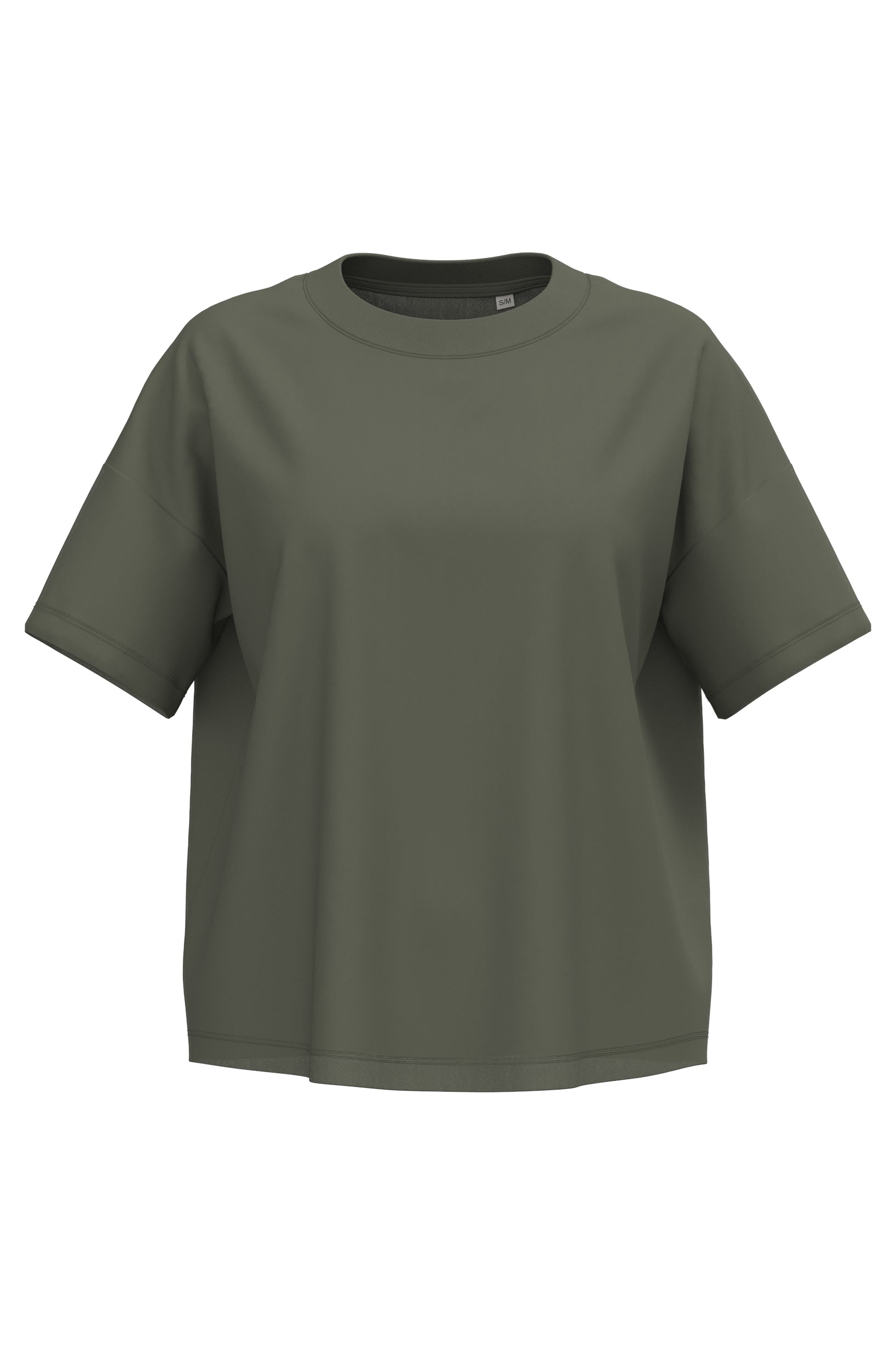 Ecologisch oversized dames-T-shirt