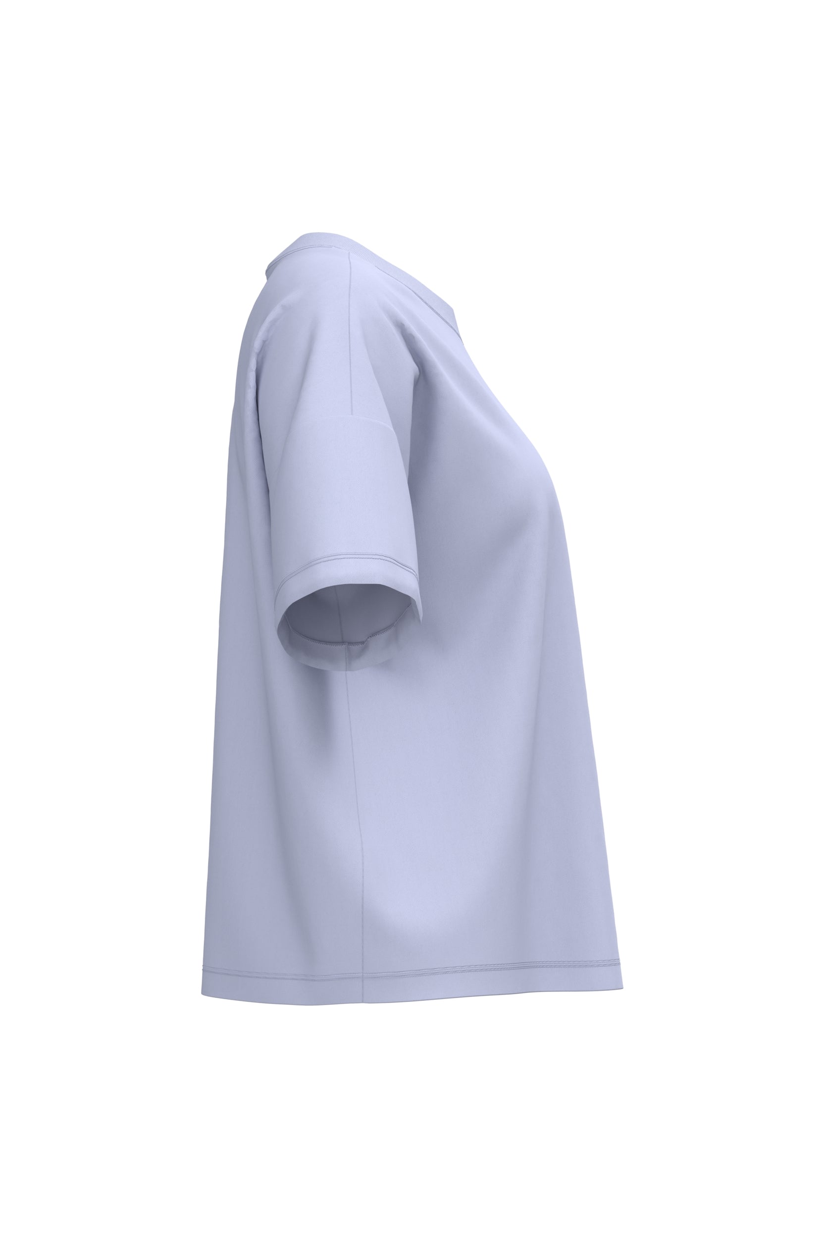 Ecologisch oversized dames-T-shirt