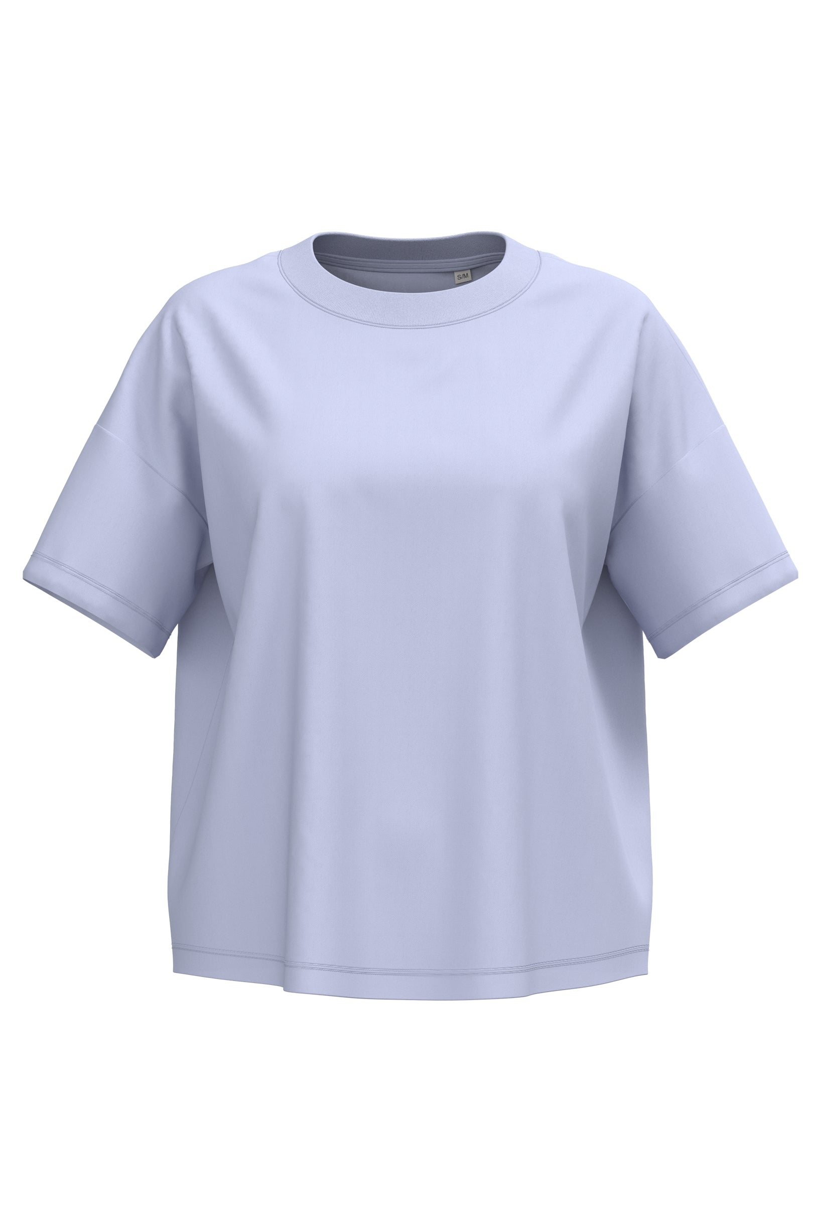 Ecologisch oversized dames-T-shirt