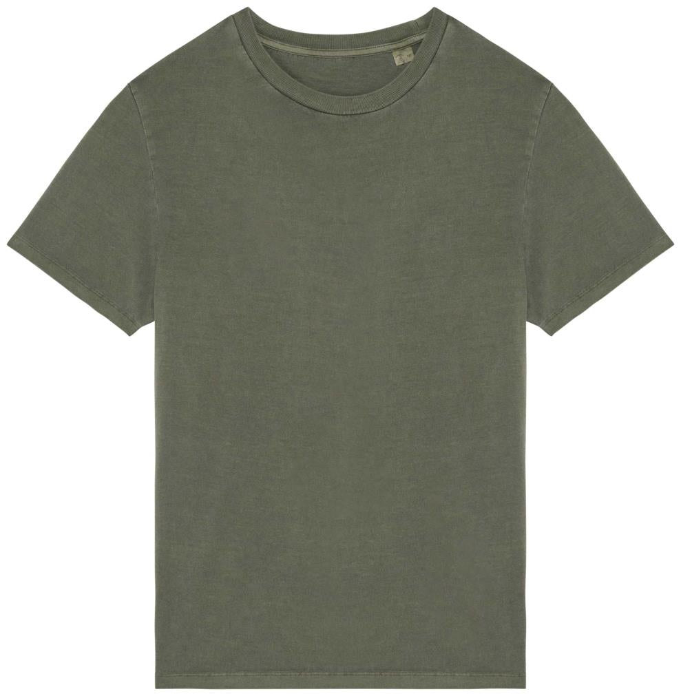Ecologisch verwassen uniseks T-shirt