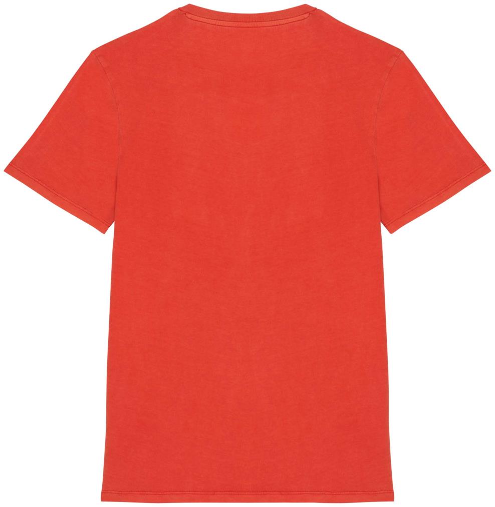 Ecologisch verwassen uniseks T-shirt