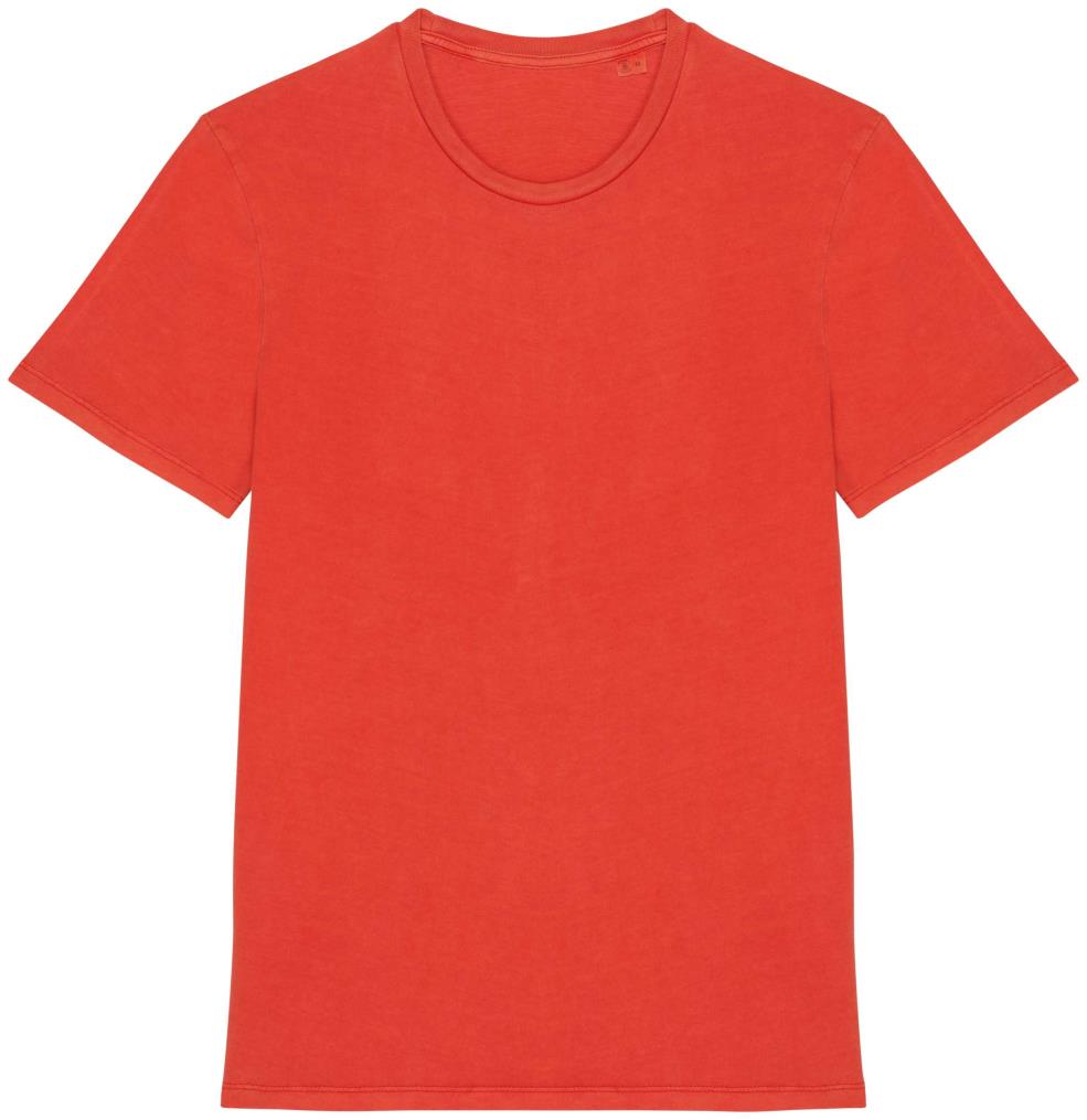 Ecologisch verwassen uniseks T-shirt