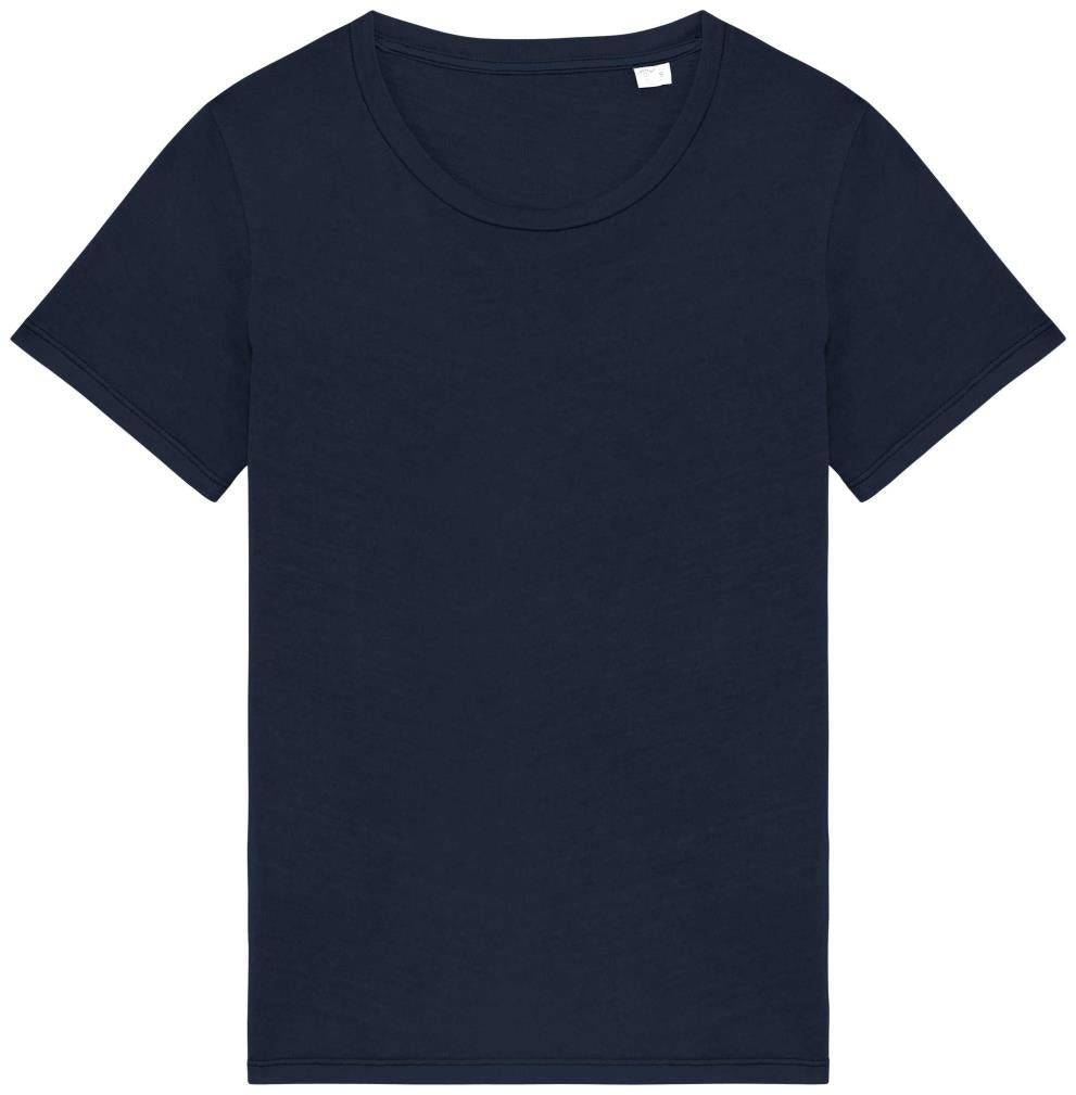 Ecologisch verwassen dames-T-shirt