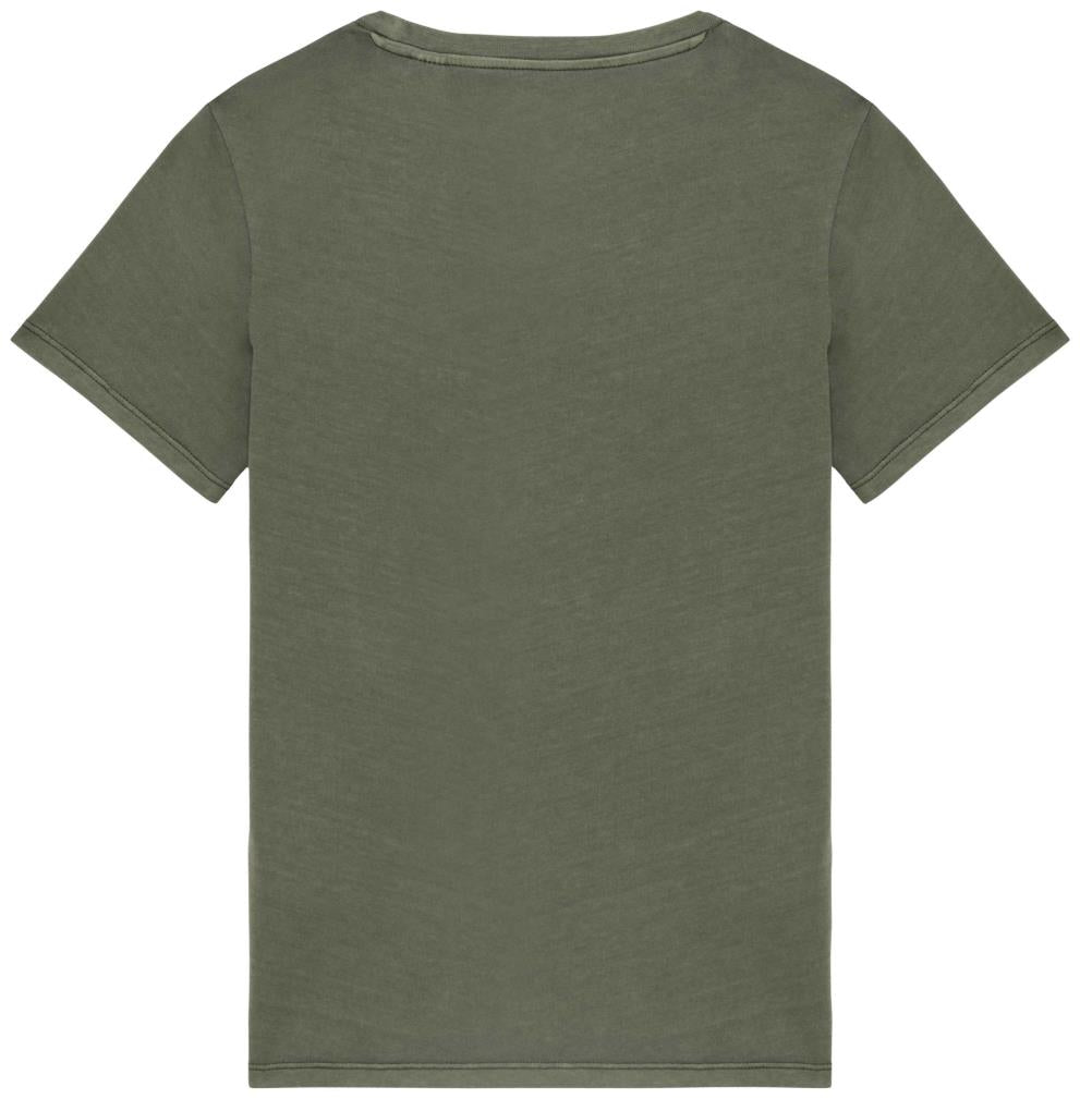 Ecologisch verwassen dames-T-shirt