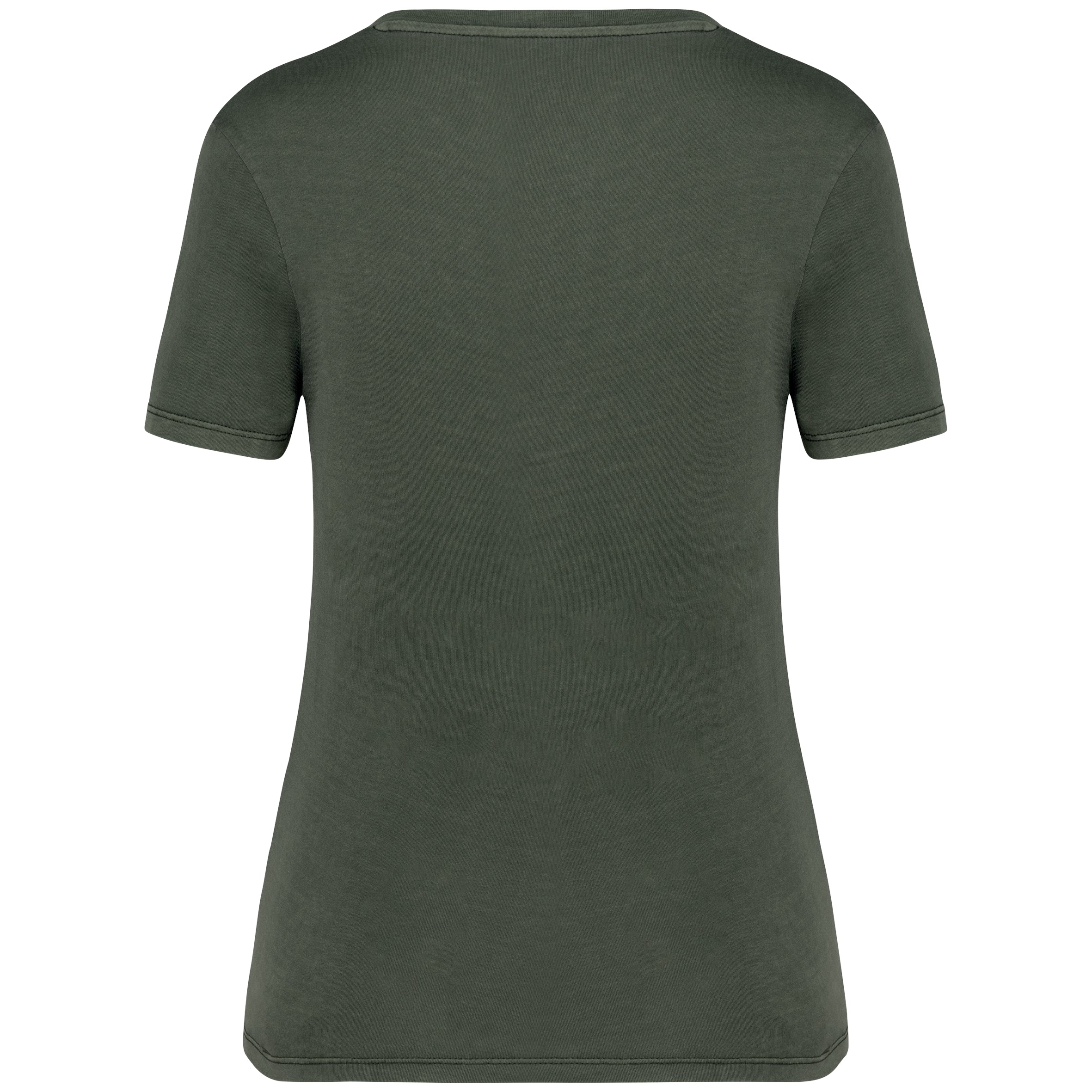 Ecologisch verwassen dames-T-shirt