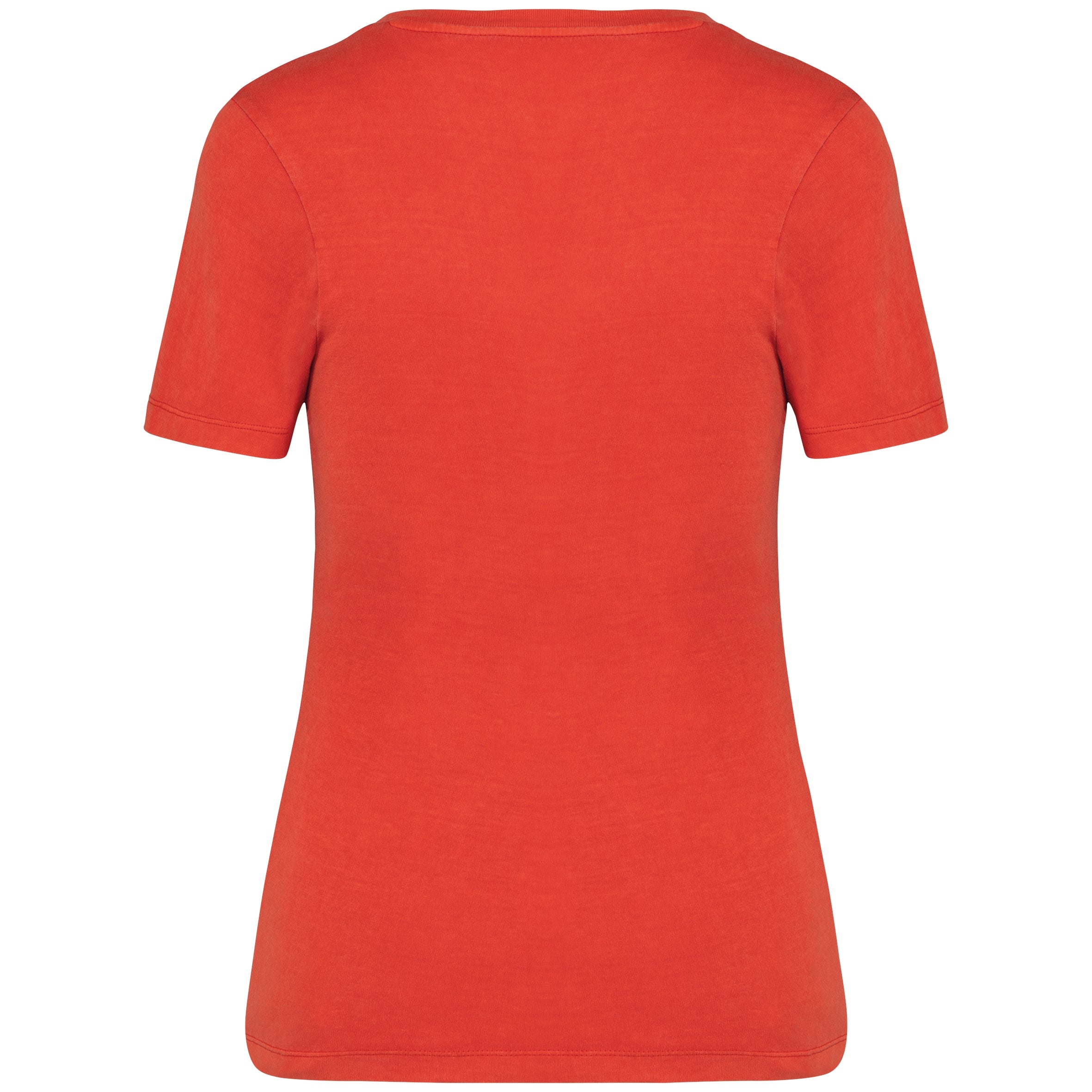 Ecologisch verwassen dames-T-shirt