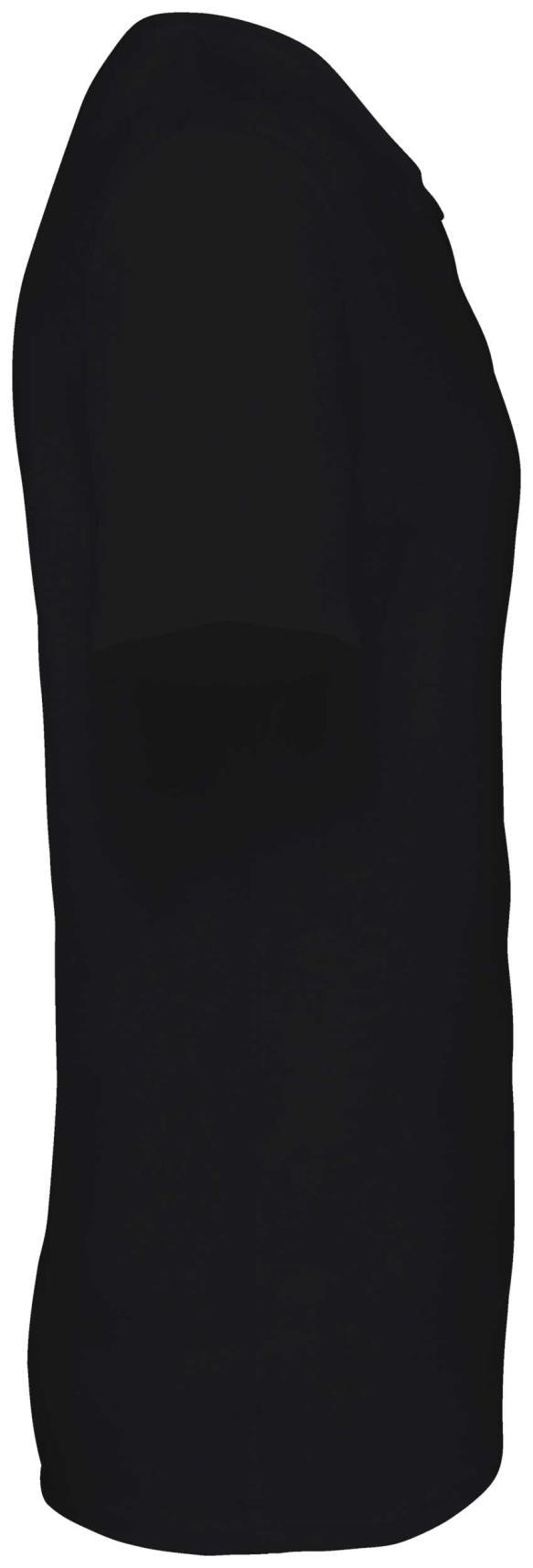 Ecologisch slub heren-T-shirt onafgewerkte randen