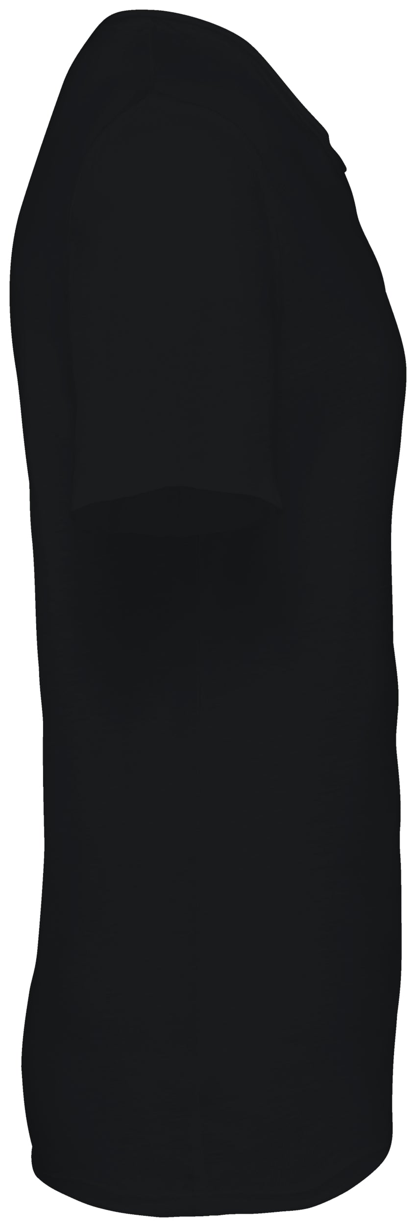 Ecologisch slub heren-T-shirt onafgewerkte randen