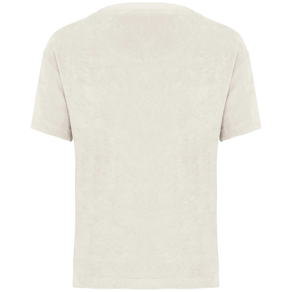 Ecologisch badstof meisjes-T-shirt