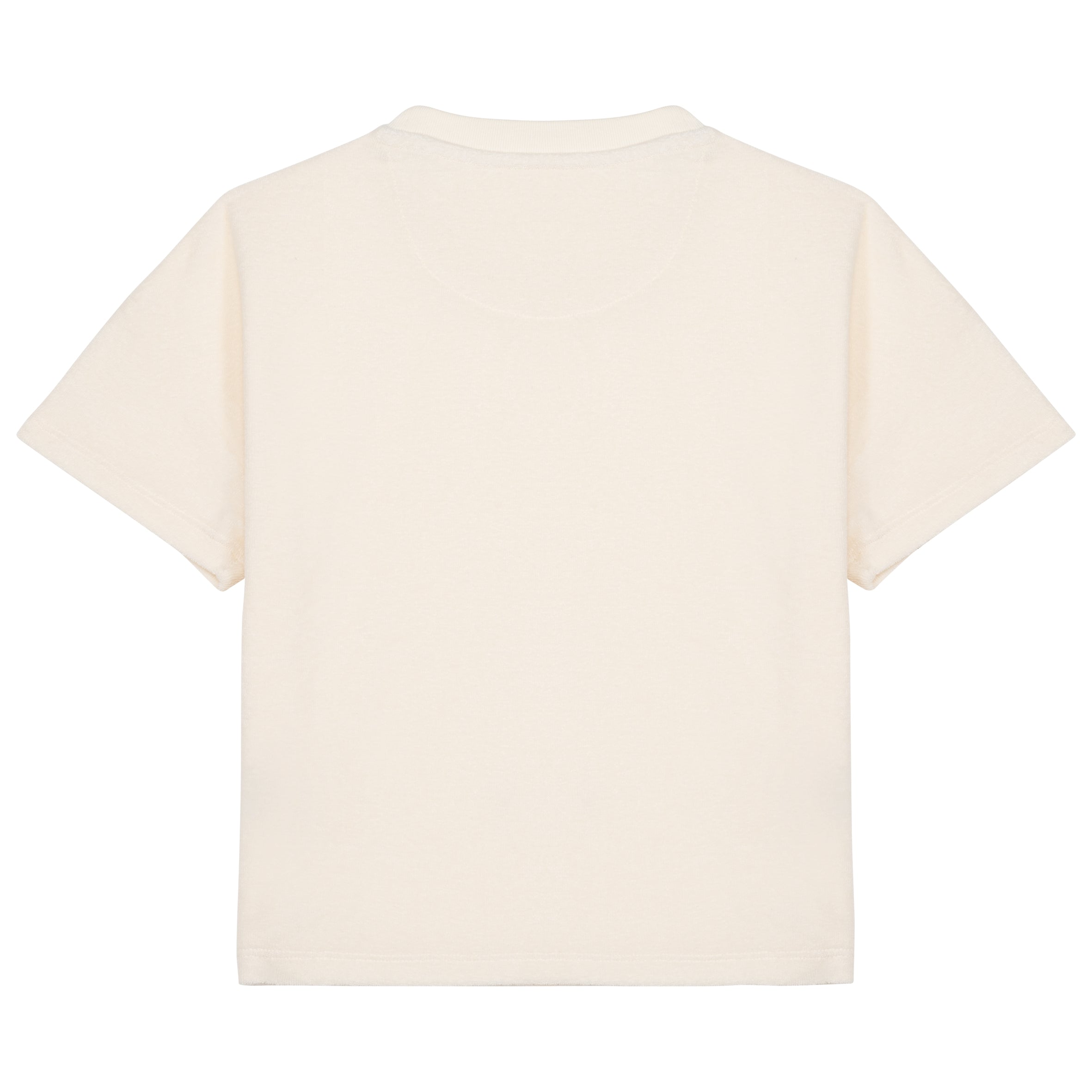Ecologisch badstof meisjes-T-shirt