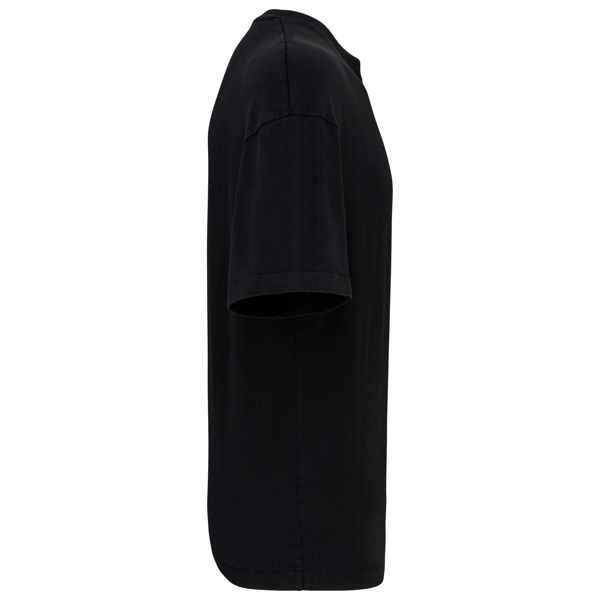 Ecologisch oversized verwassen heren-T-shirt