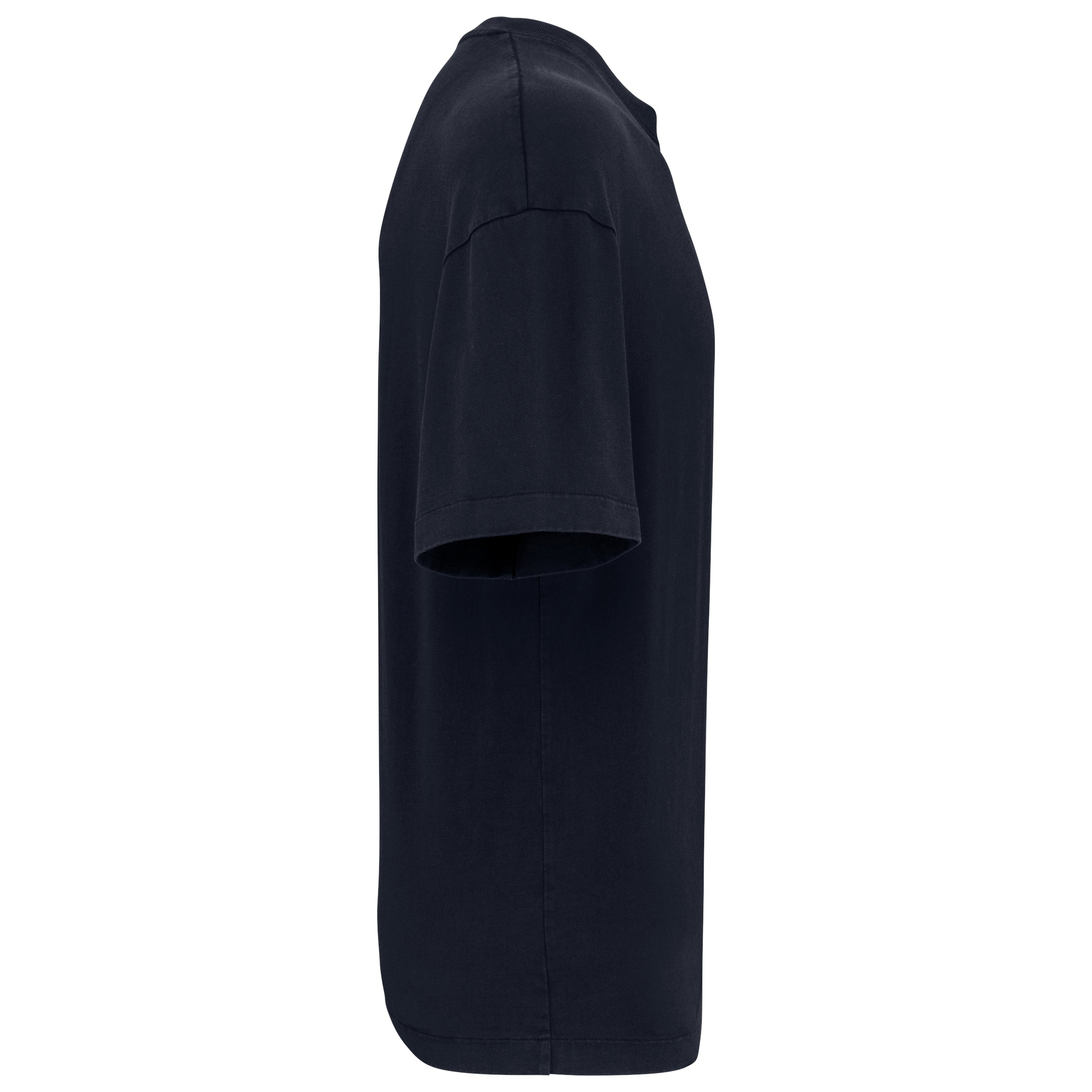 Ecologisch oversized verwassen heren-T-shirt