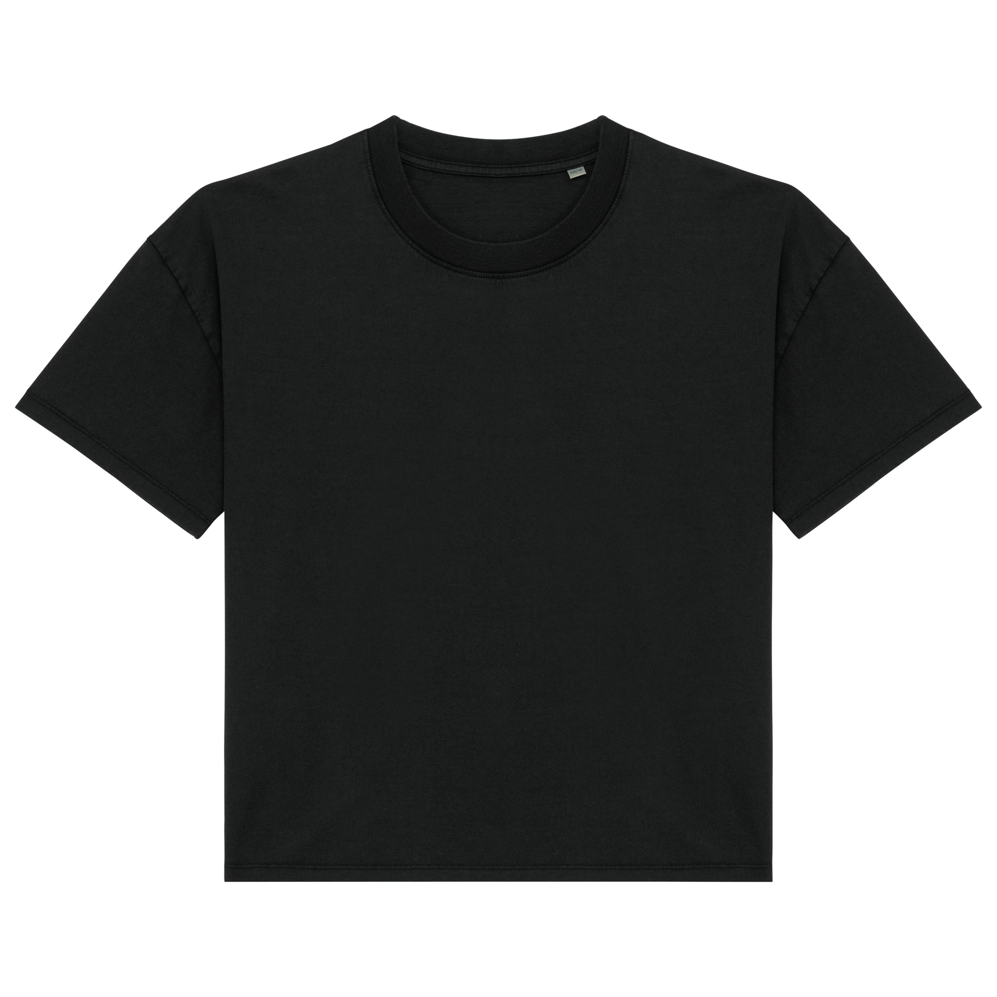 Ecologisch oversized verwassen t-shirt