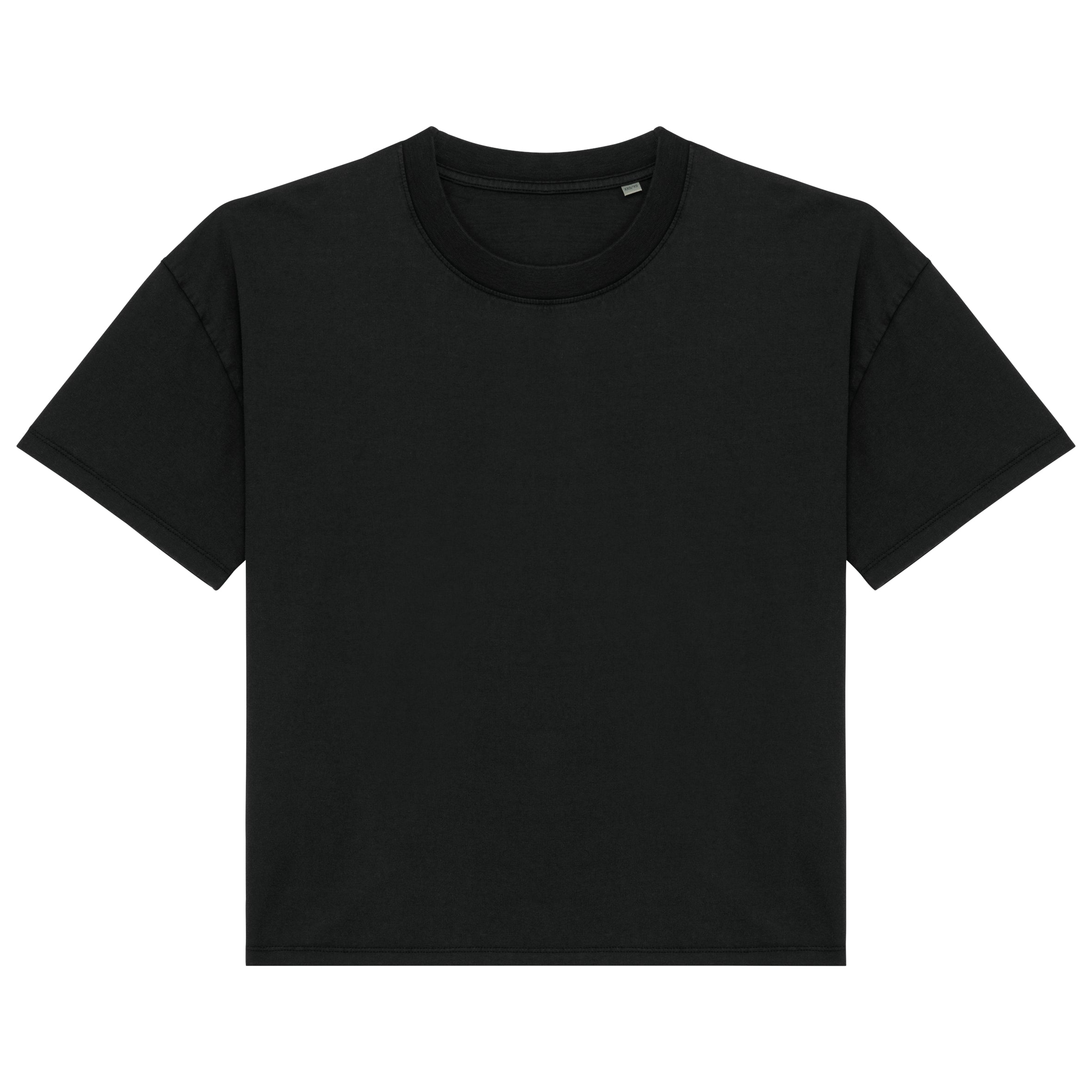 Ecologisch oversized verwassen t-shirt