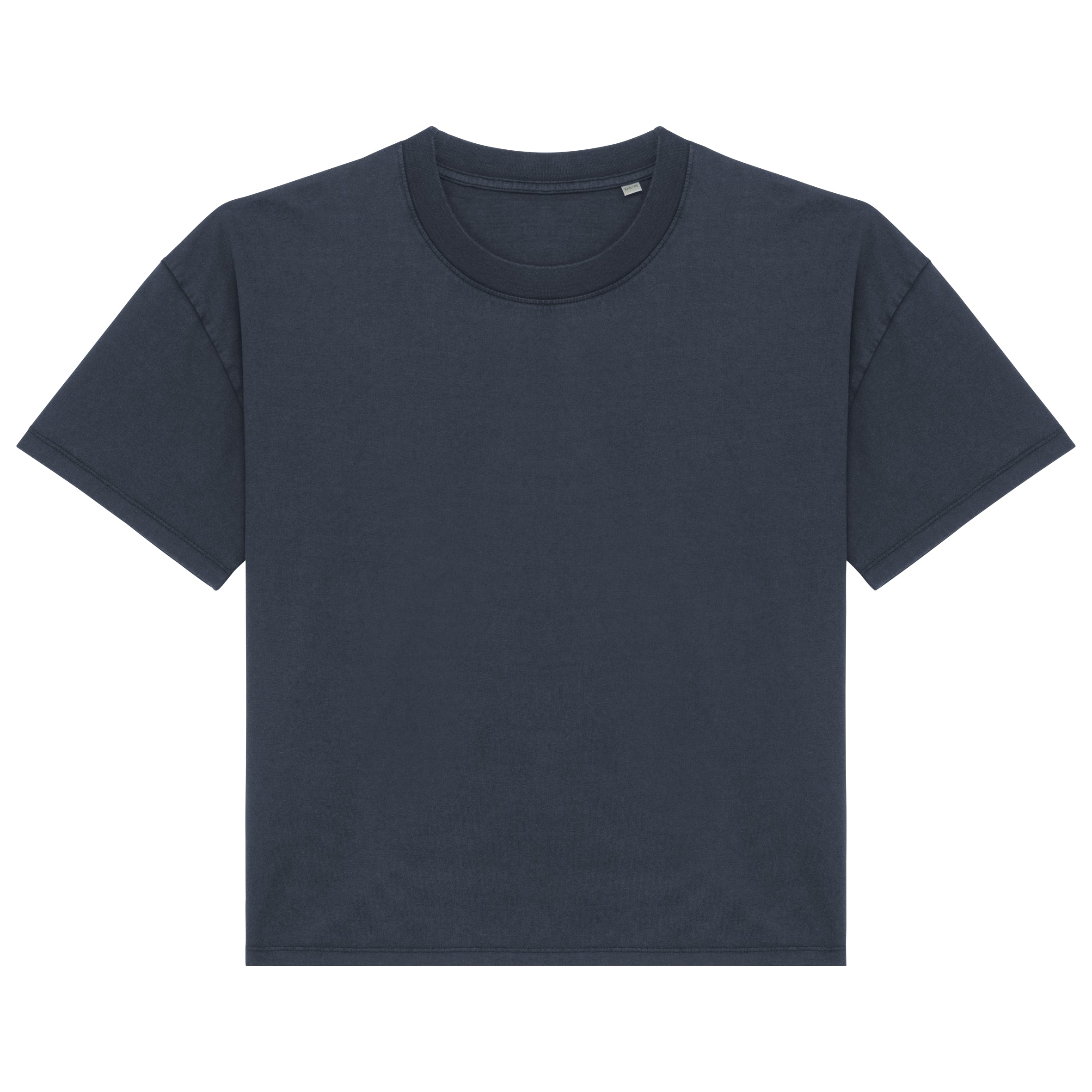 Ecologisch oversized verwassen t-shirt