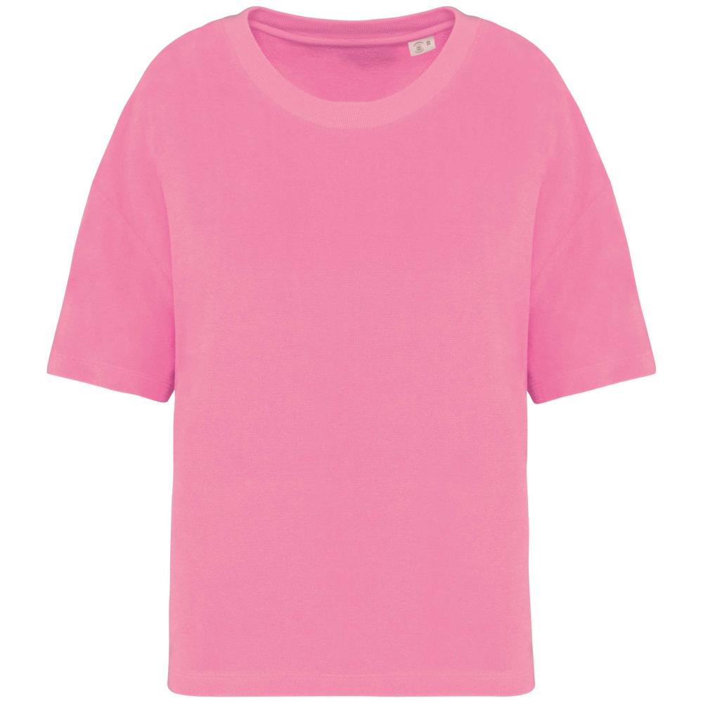 Ecologisch badstof dames-T-shirt