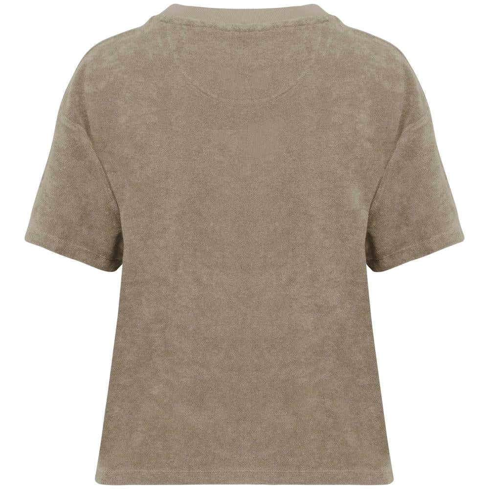 Ecologisch badstof dames-T-shirt