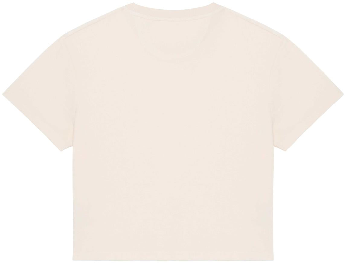 Ecologisch badstof dames-T-shirt