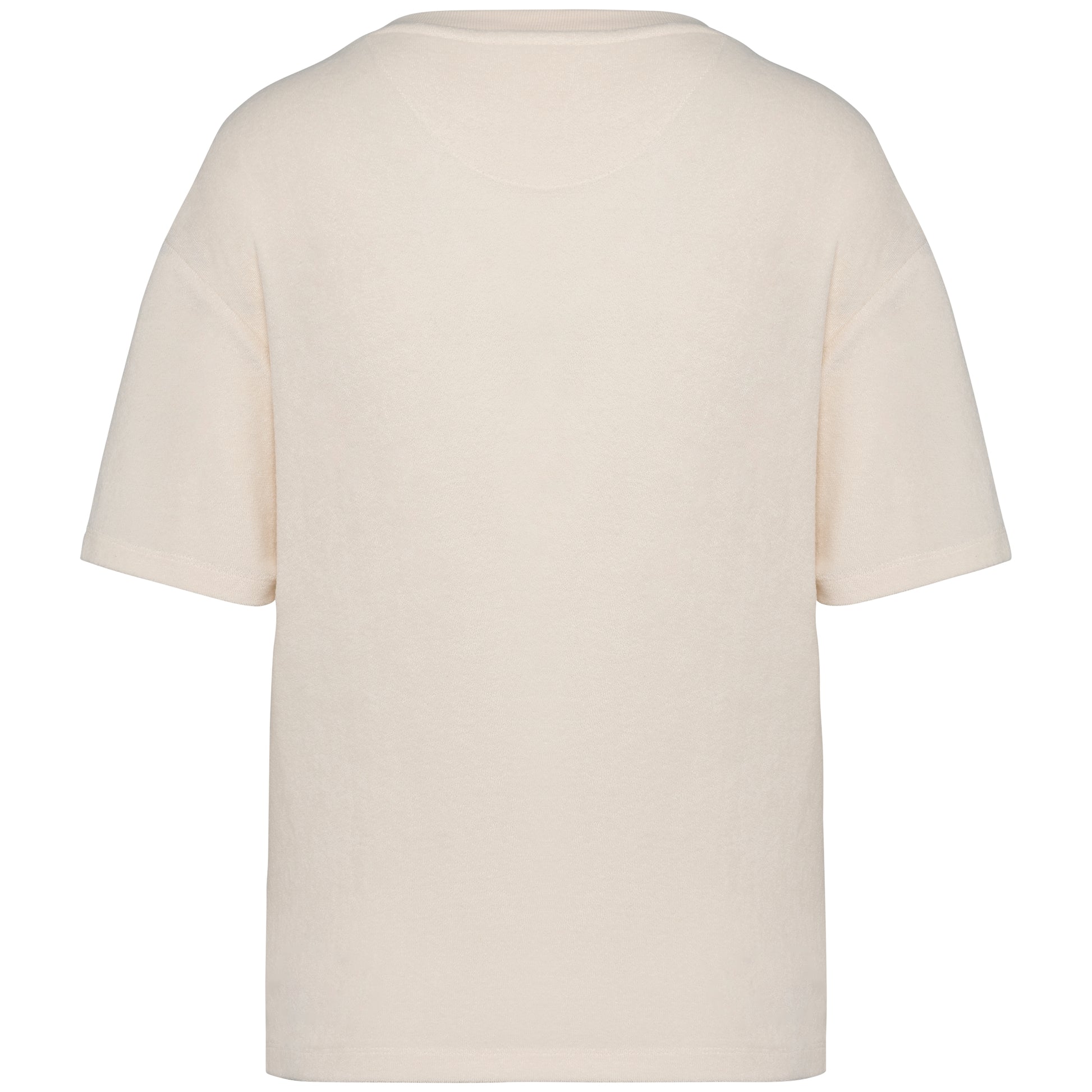 Ecologisch badstof dames-T-shirt