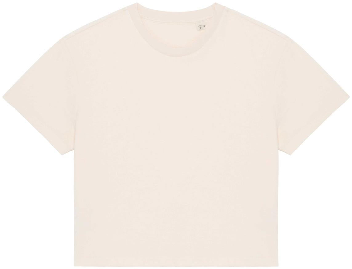 Ecologisch badstof dames-T-shirt