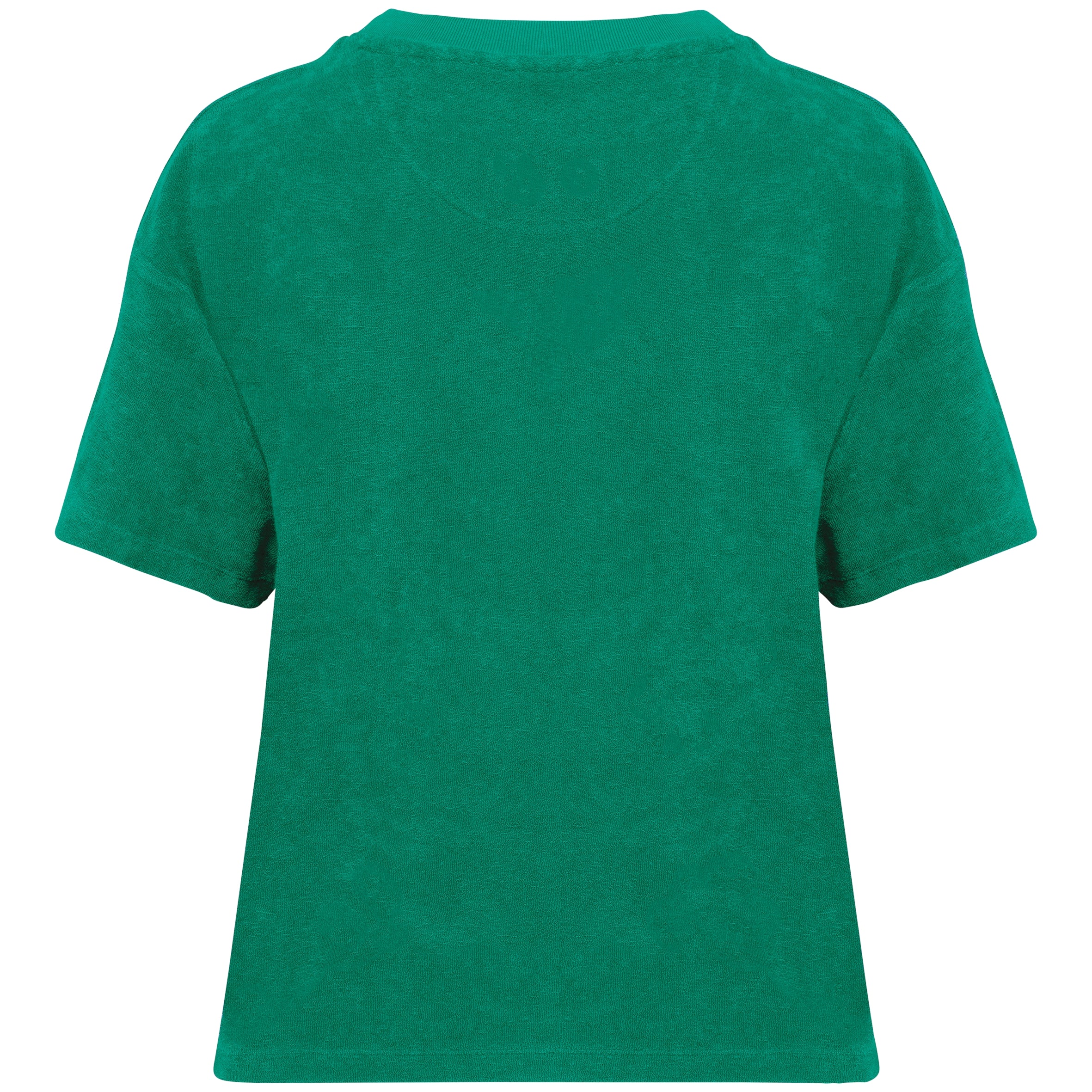 Ecologisch badstof dames-T-shirt