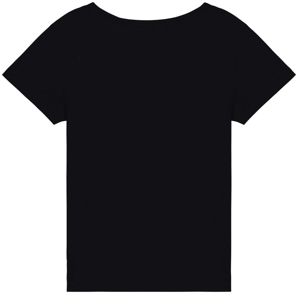 Ecologisch slub dames-T-shirt