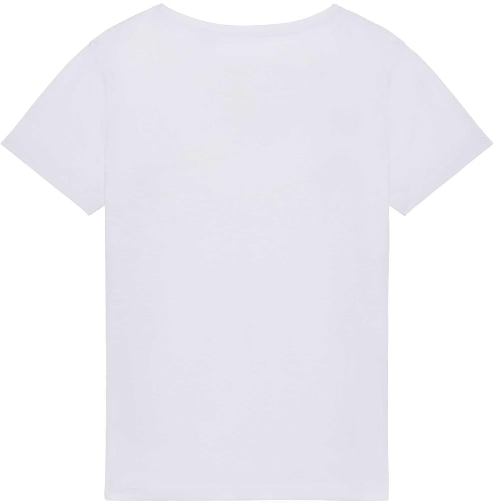 Ecologisch slub dames-T-shirt