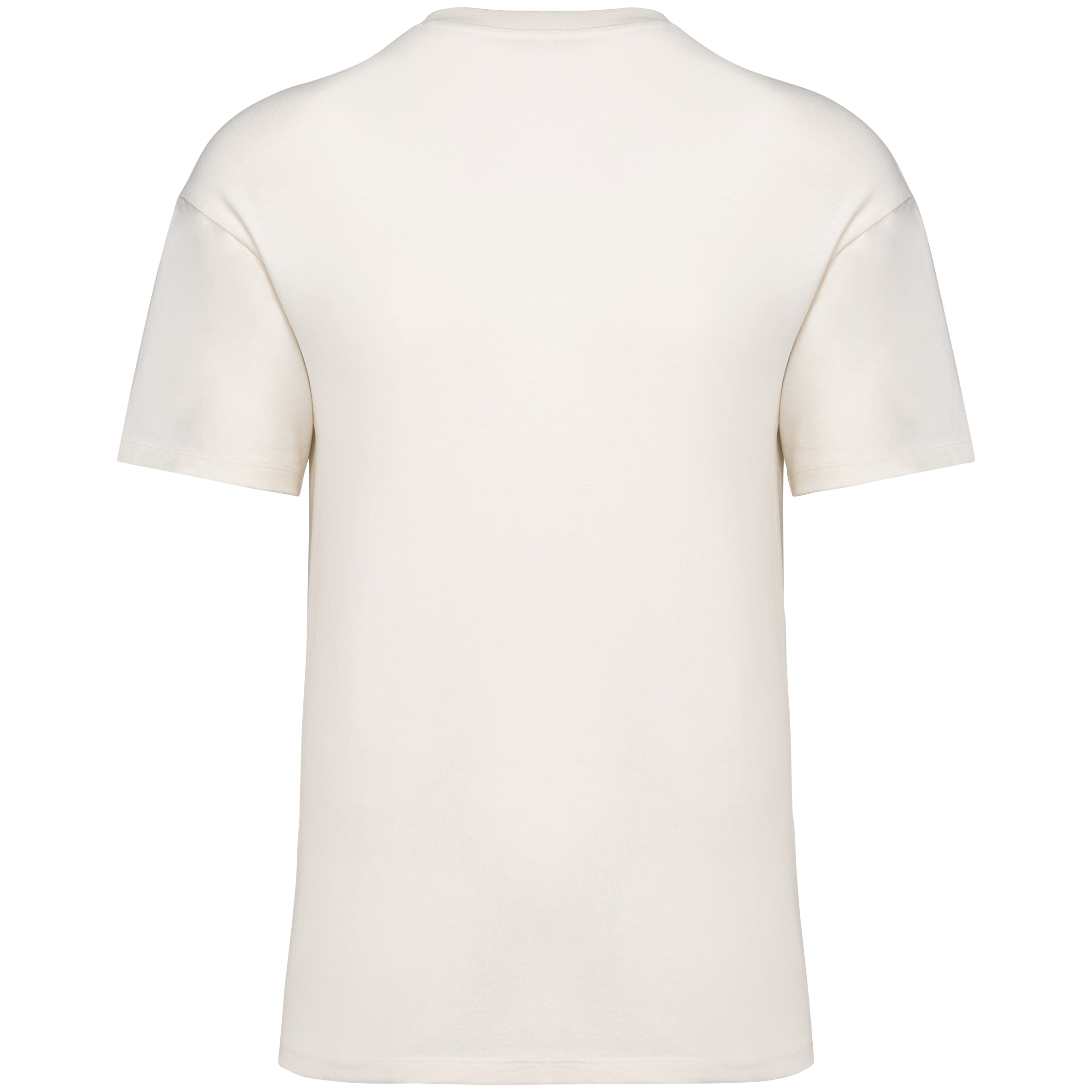 Ecologisch uniseks T-shirt met afhangende mouwen
