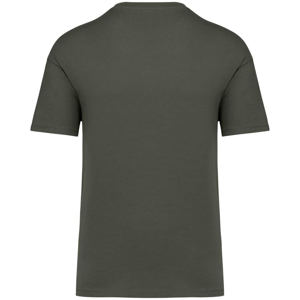 Ecologisch uniseks T-shirt met afhangende mouwen