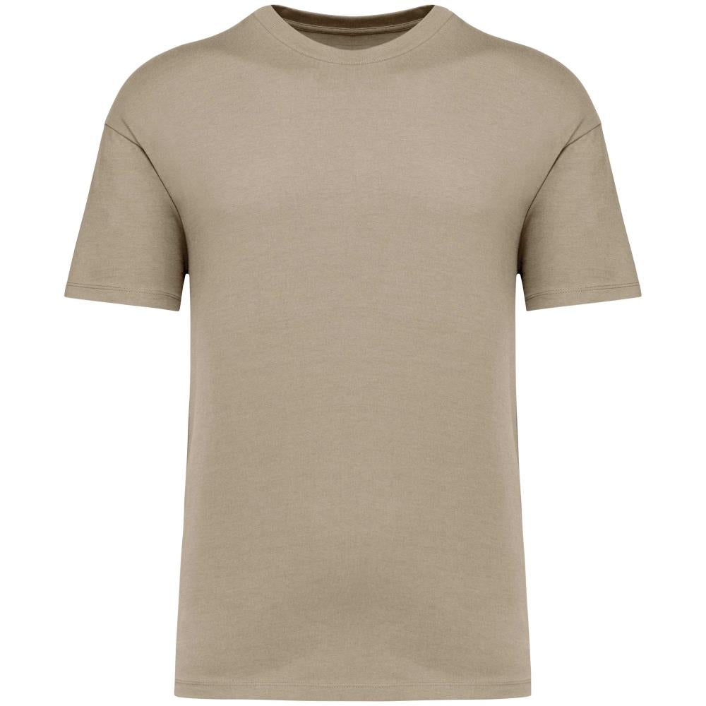 Ecologisch uniseks T-shirt met afhangende mouwen