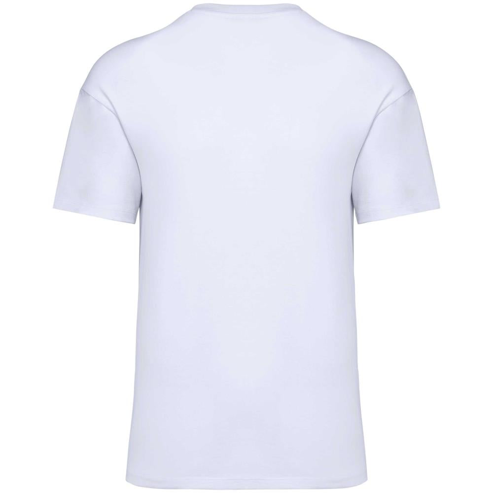 Ecologisch uniseks T-shirt met afhangende mouwen