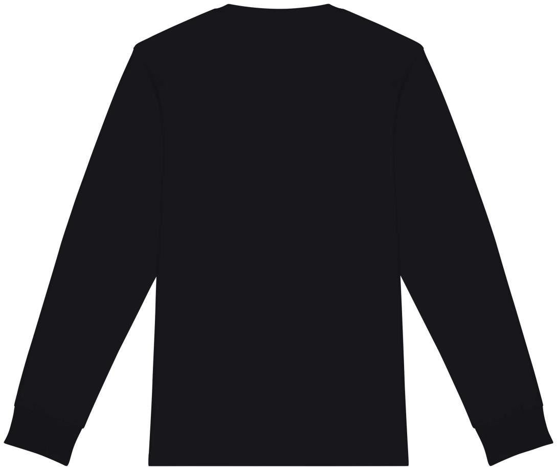 Ecologisch uniseks T-shirt met lange mouwen