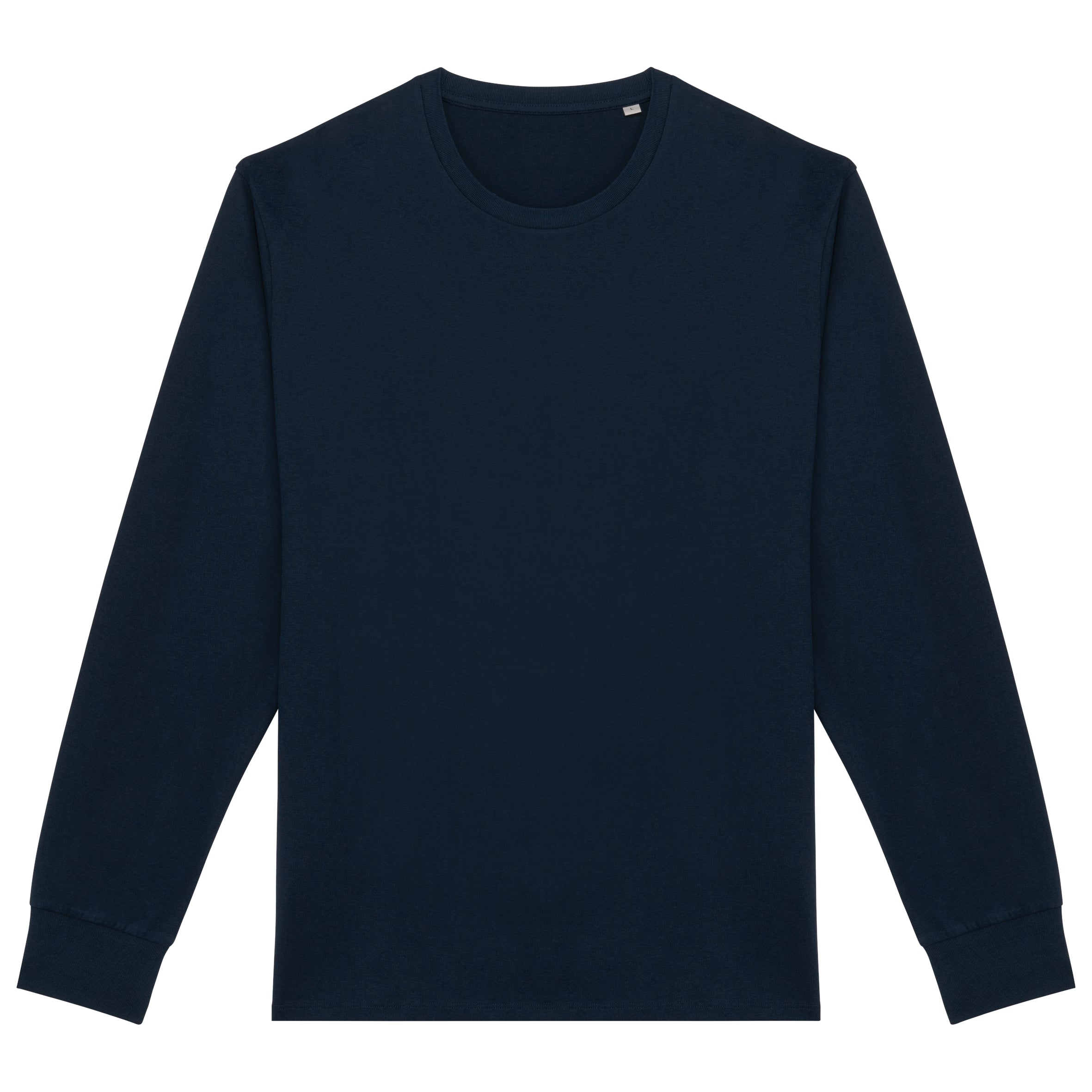 Ecologisch uniseks T-shirt met lange mouwen