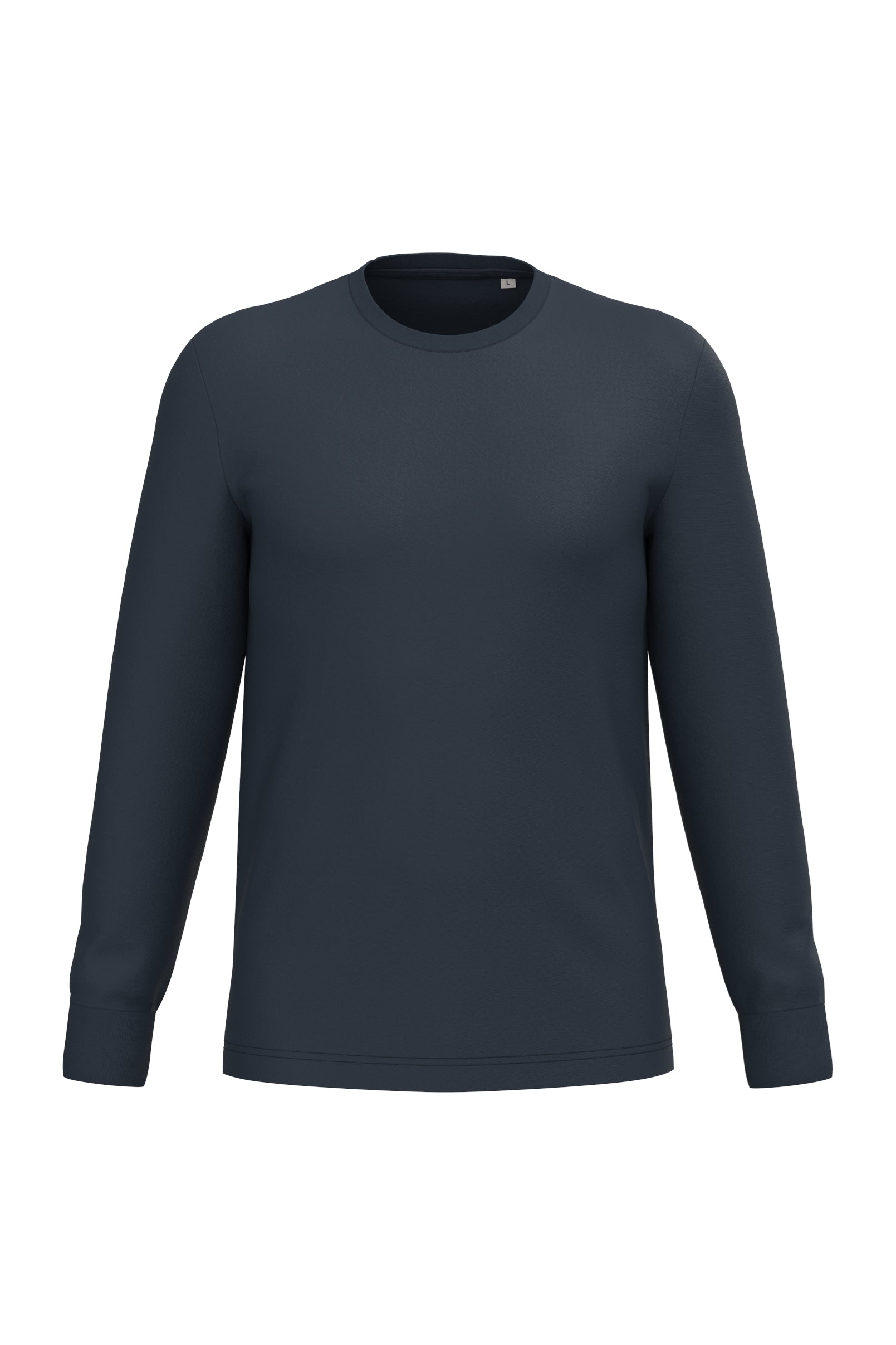 Ecologisch uniseks T-shirt met lange mouwen