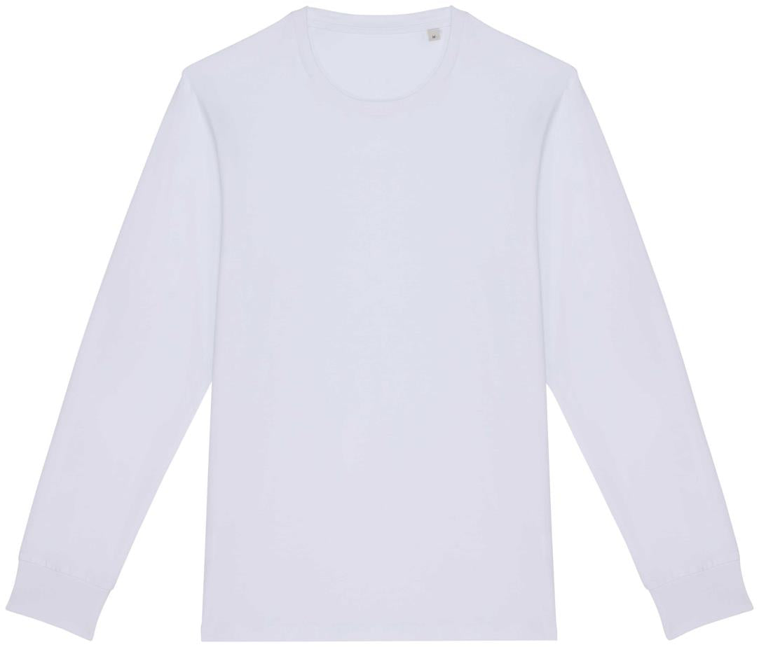 Ecologisch uniseks T-shirt met lange mouwen