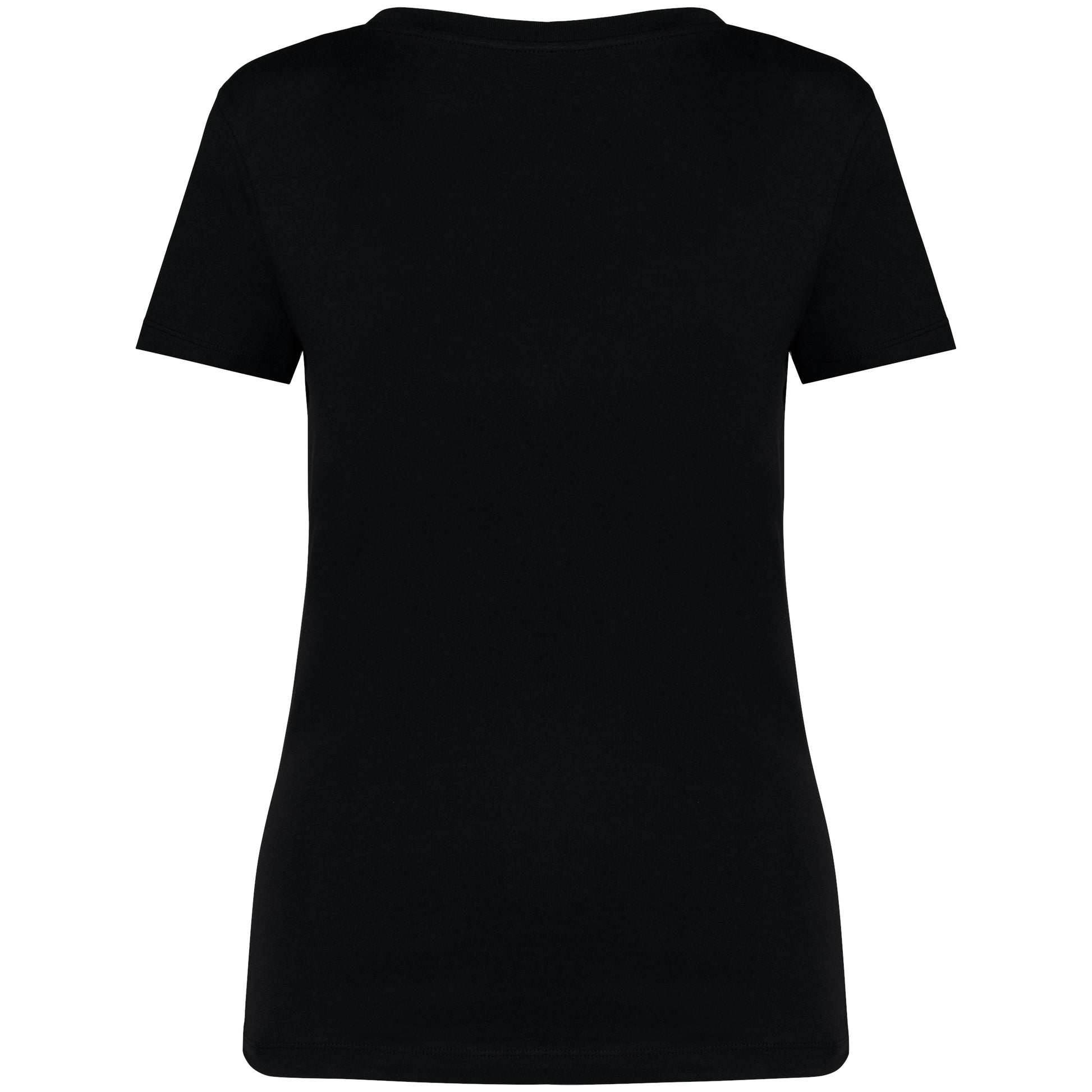Ecologisch dames-T-shirt met V-hals