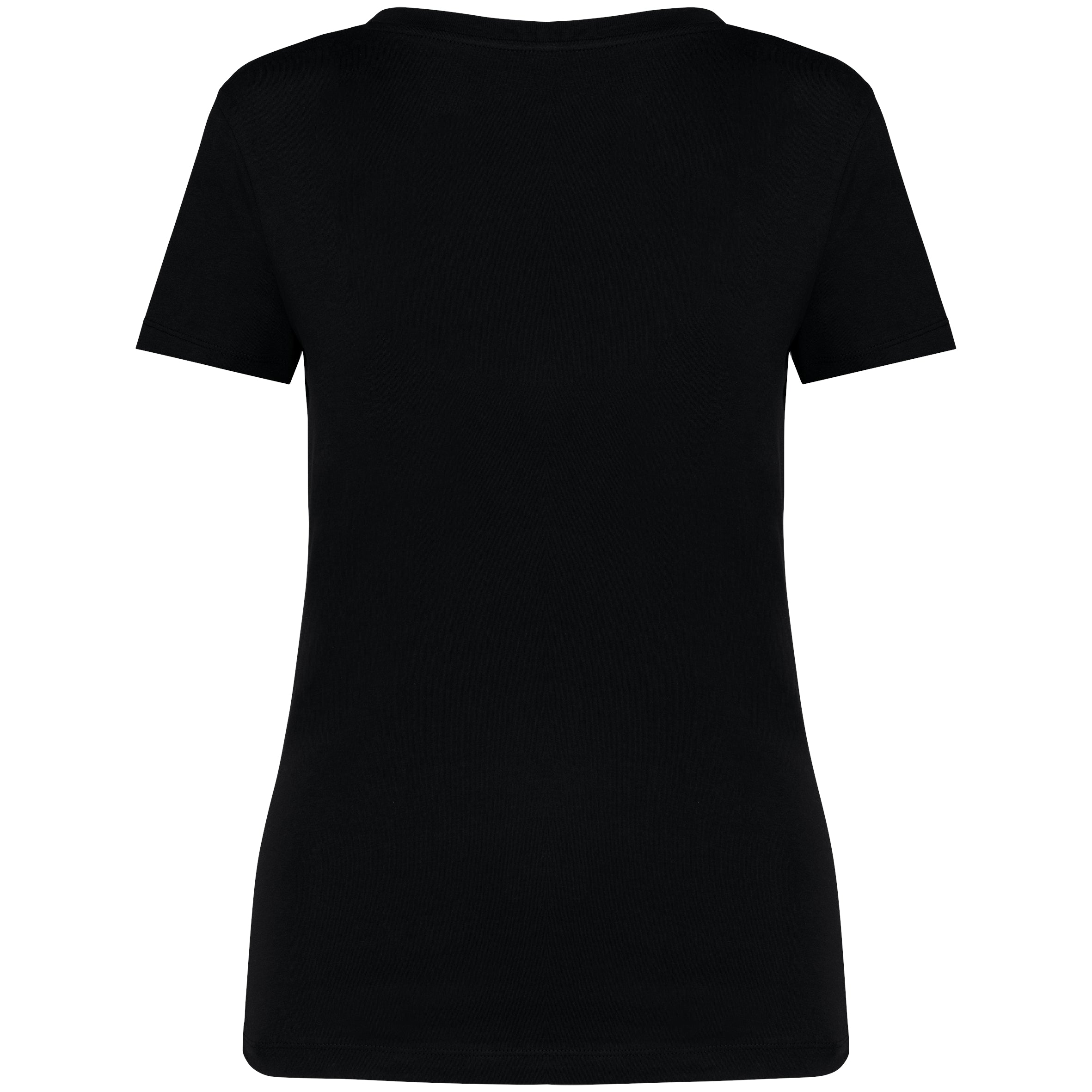 Ecologisch dames-T-shirt met V-hals