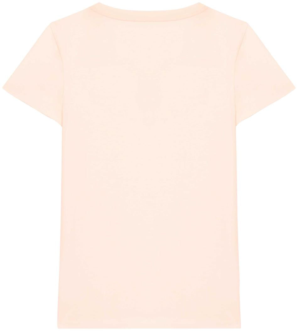 Ecologisch dames-T-shirt met V-hals