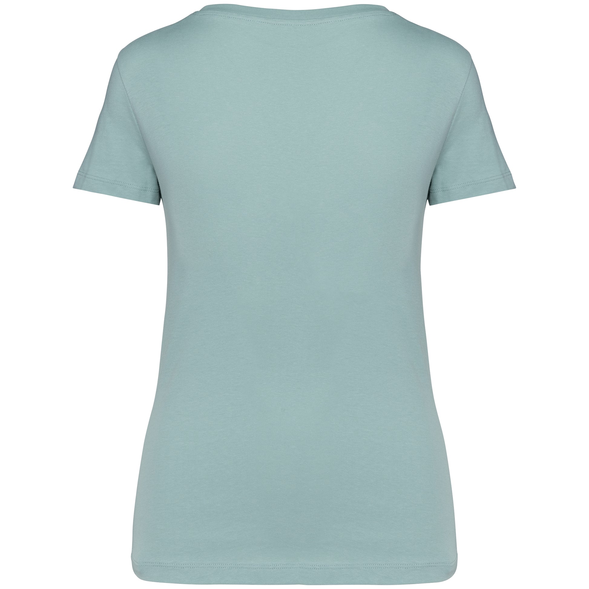 Ecologisch dames-T-shirt met V-hals