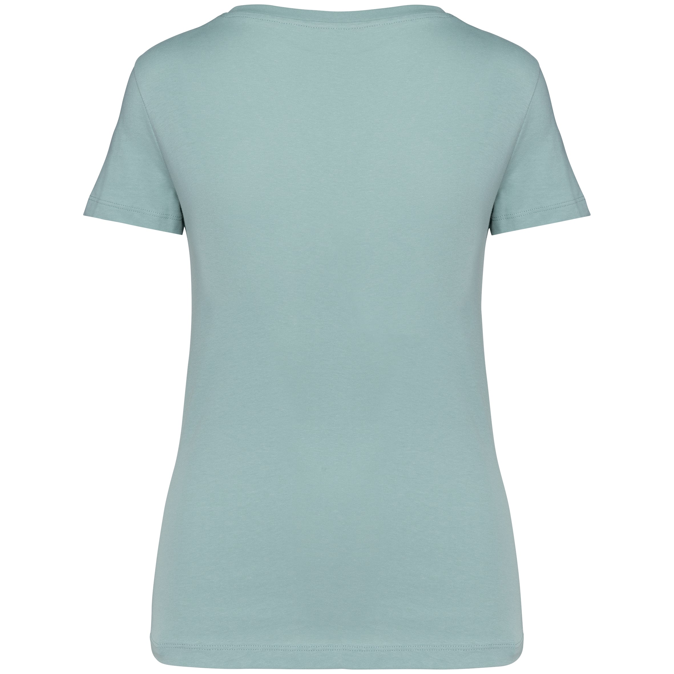 Ecologisch dames-T-shirt met V-hals