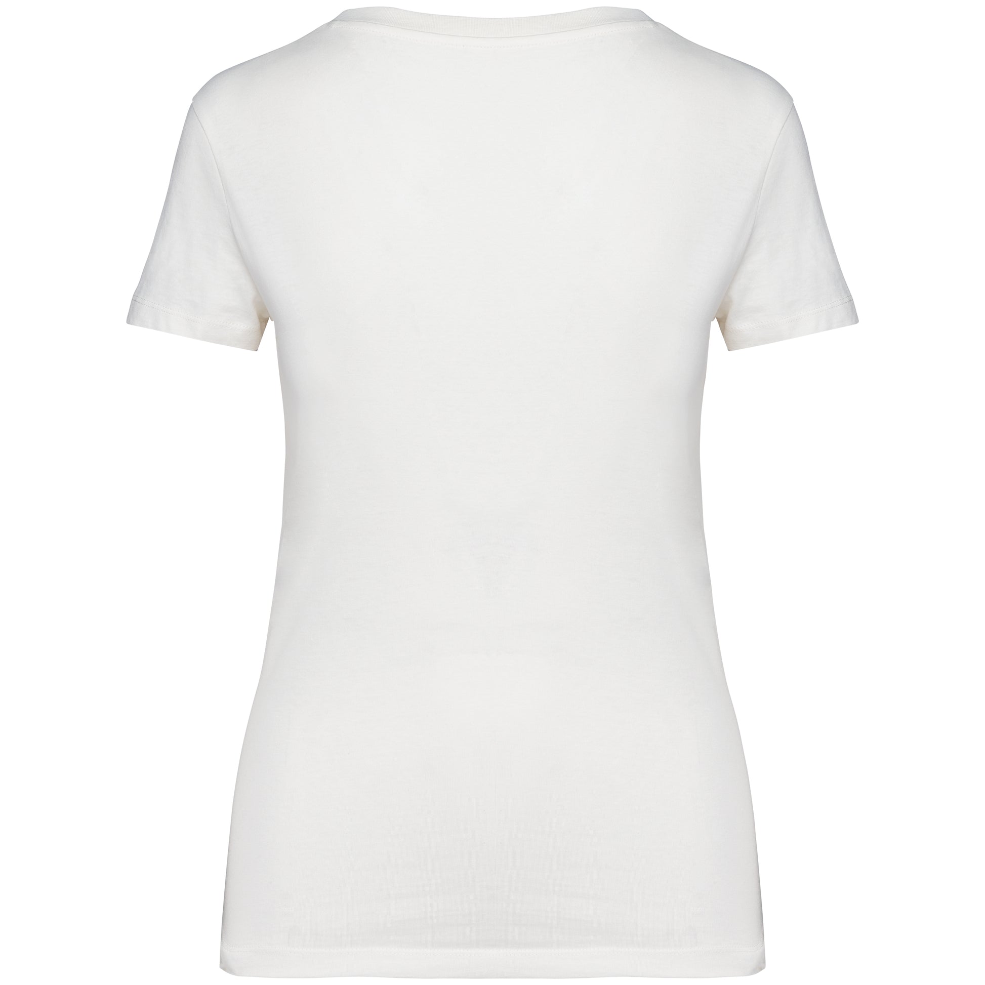 Ecologisch dames-T-shirt met V-hals